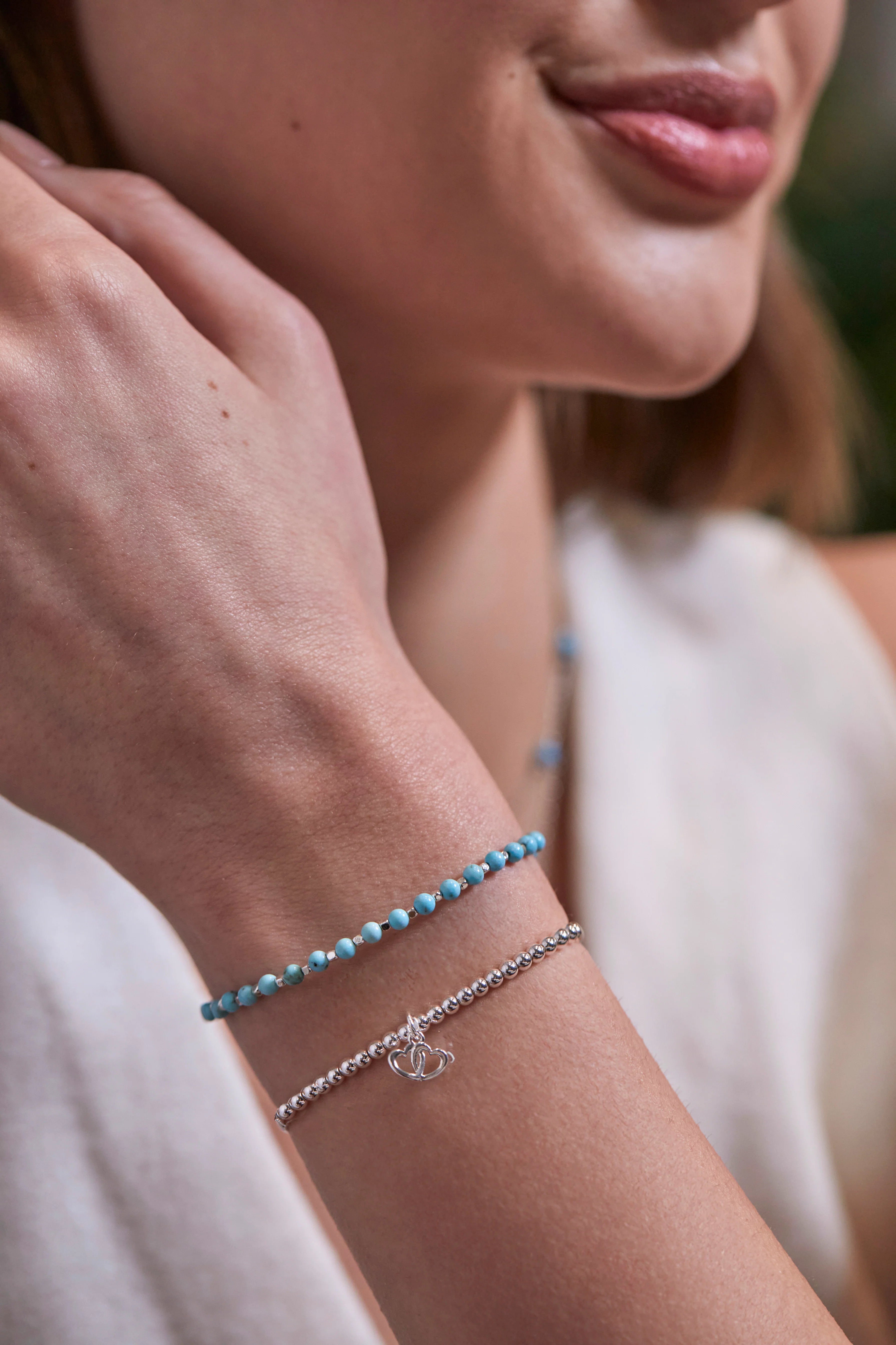 Estella Bartlett Balance Blue Howlite Amelia Bracelet