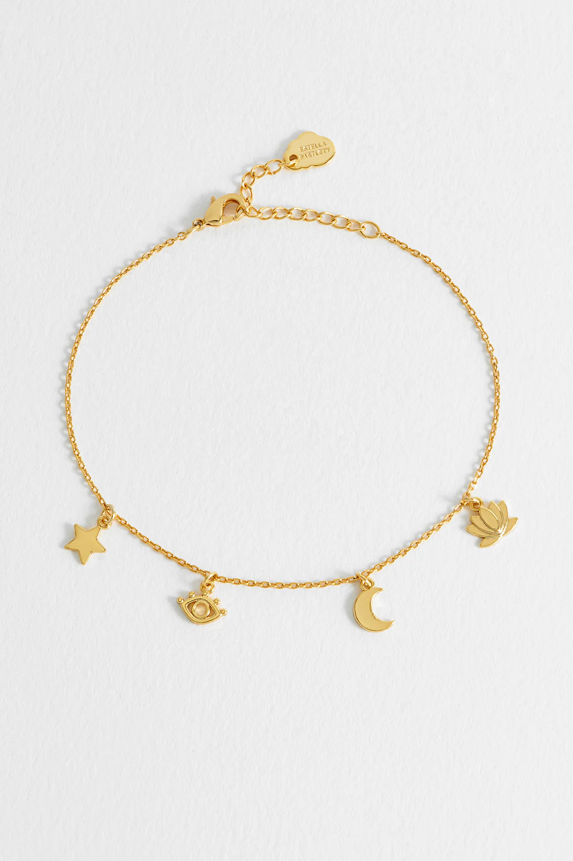 Estella Bartlett Evil Eye Moon and Stars Bracelet