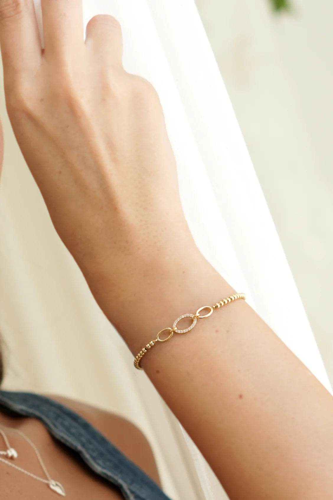 Estella Bartlett Oval Link Louise Bracelet