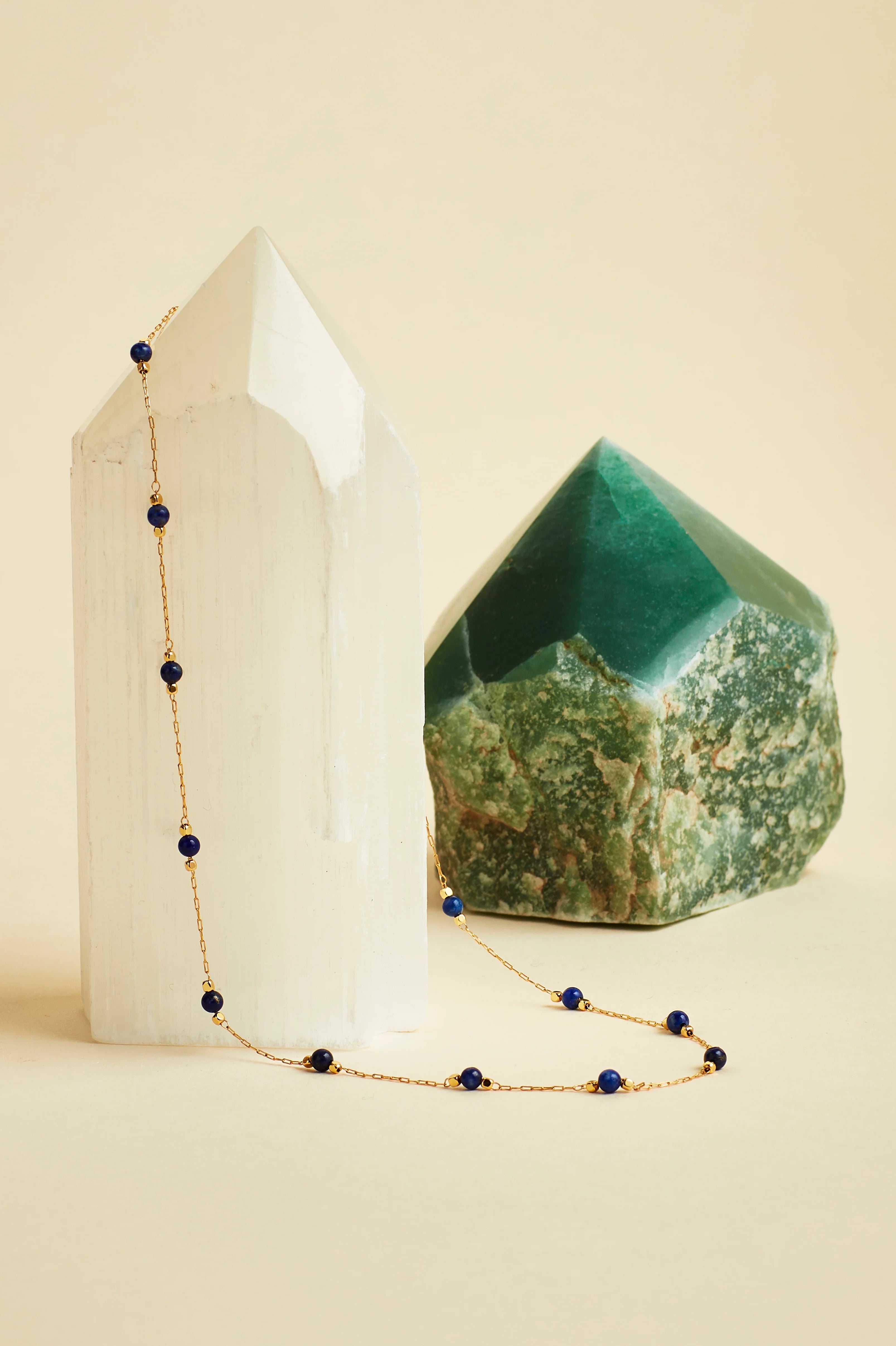 Estella Bartlett Lapis Lazuli Paperlink Necklace