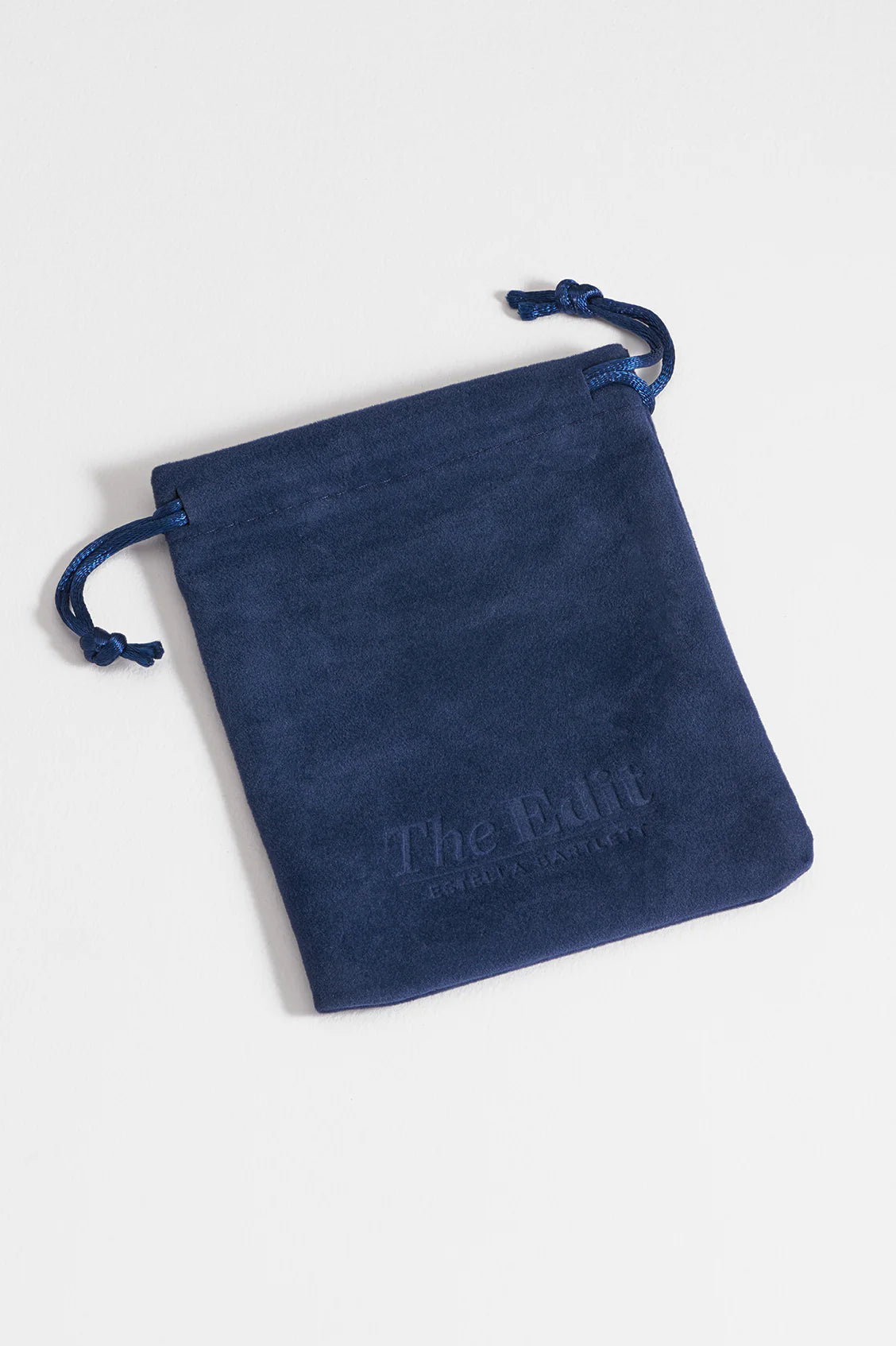 Estella Bartlett Edit Waterproof Collection Blue Velvet Jewellery Bag