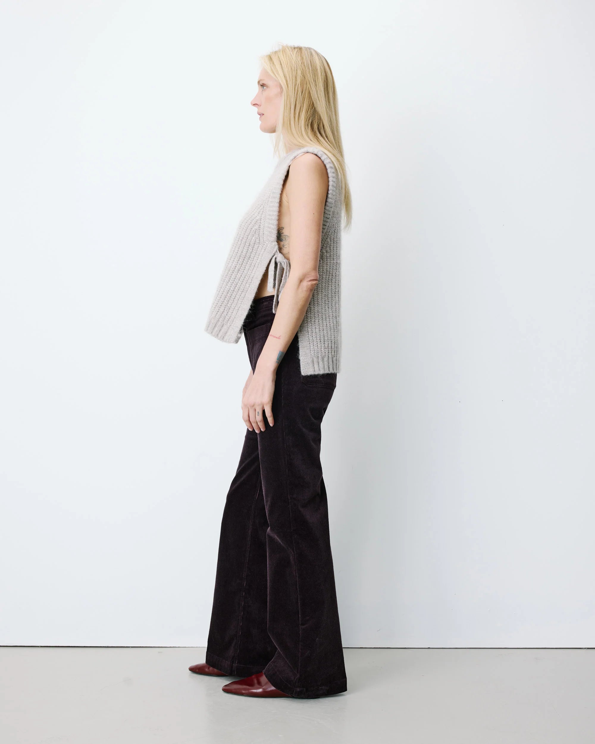 Grace & Mila Argan Grege Vest