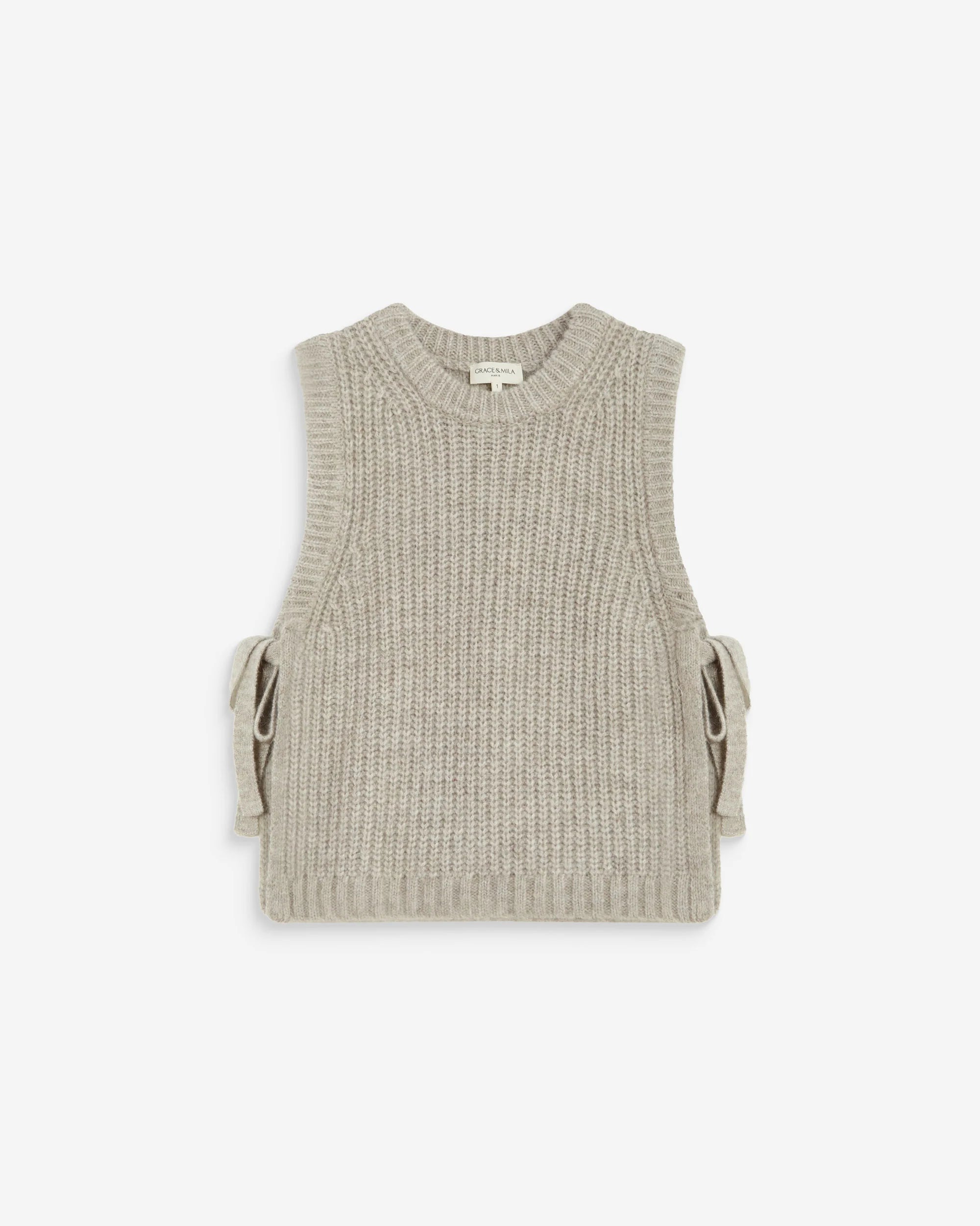 Grace & Mila Argan Grege Vest