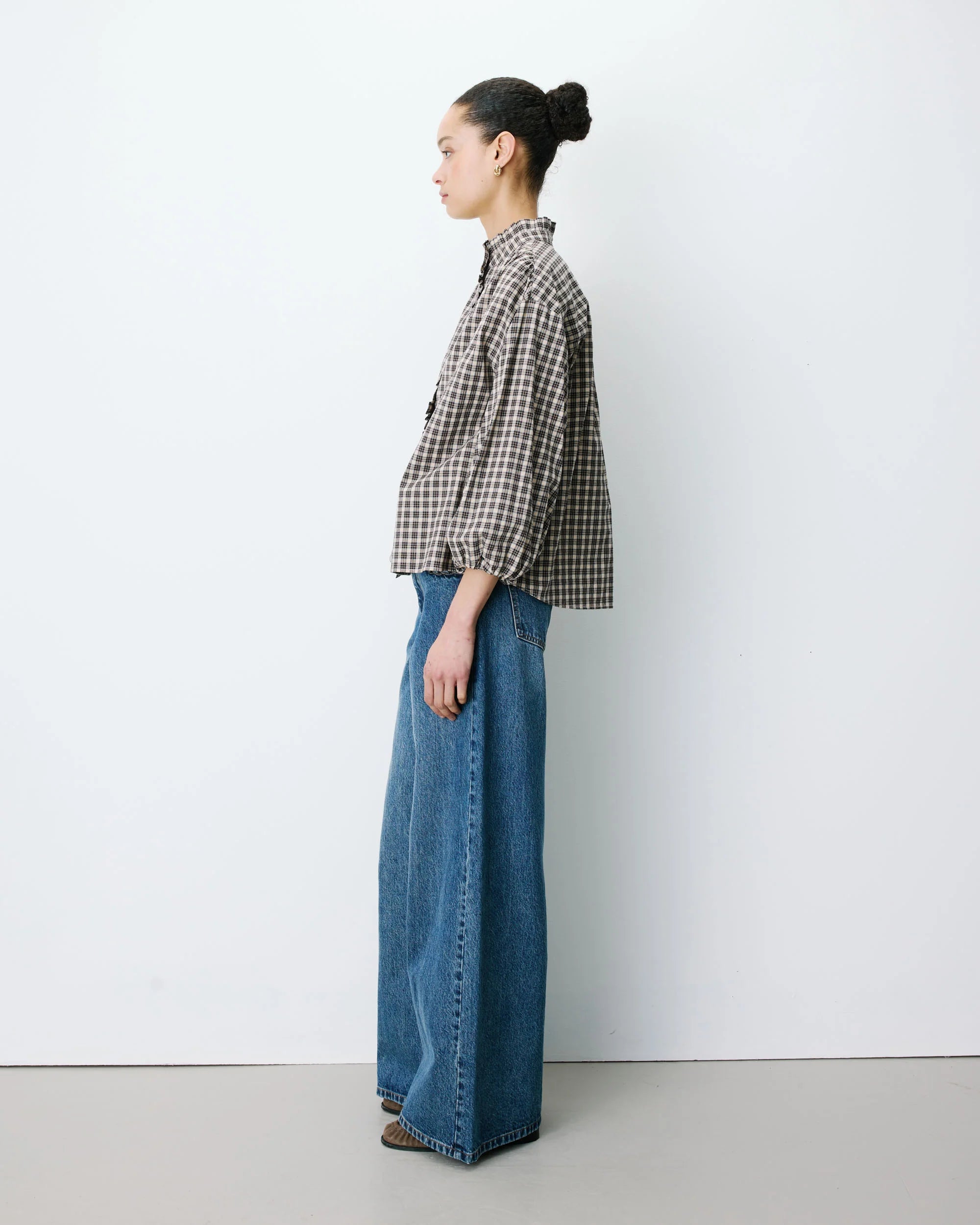 Grace & Mila Adelie Latte Shirt