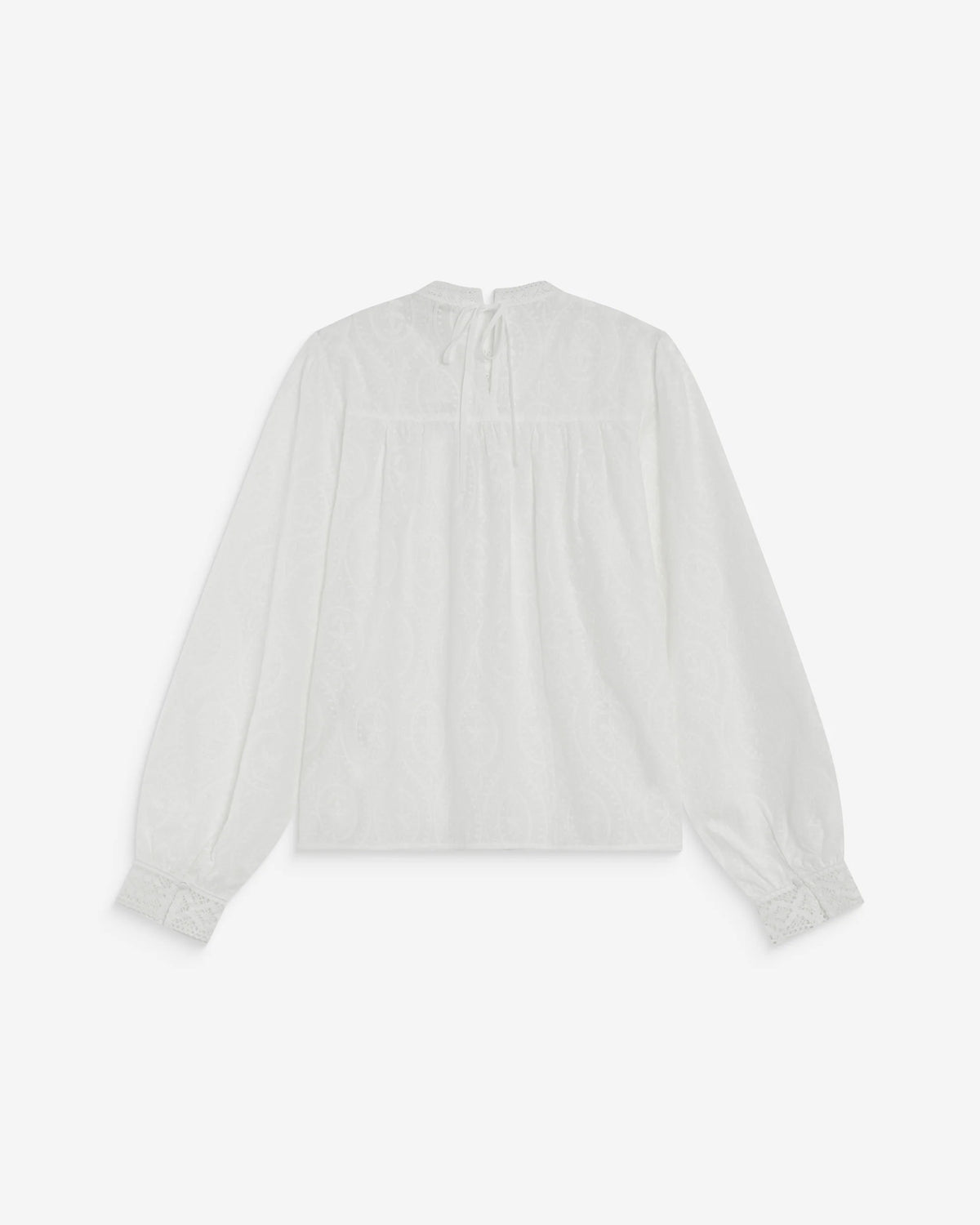 Grace & Mila Abigail White Lace Blouse