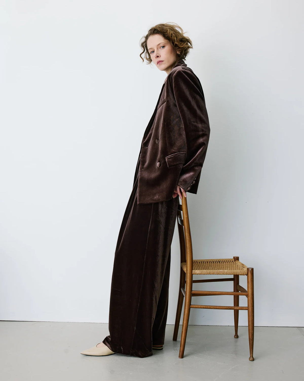 Grace & Mila Bradley Chocolate Blazer
