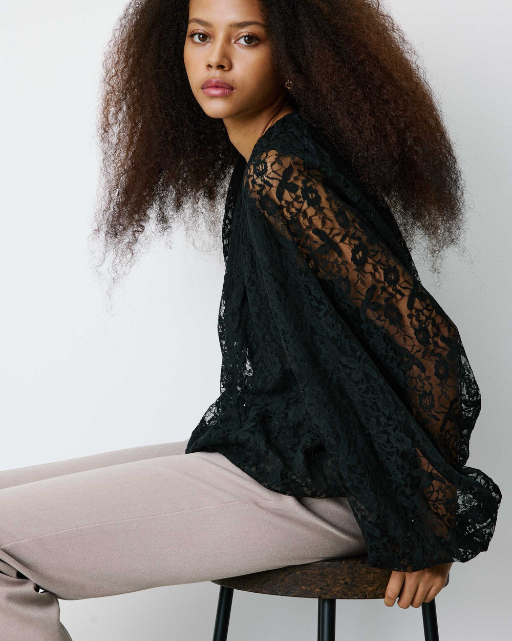 Grace & Mila Beth Noir Blouse
