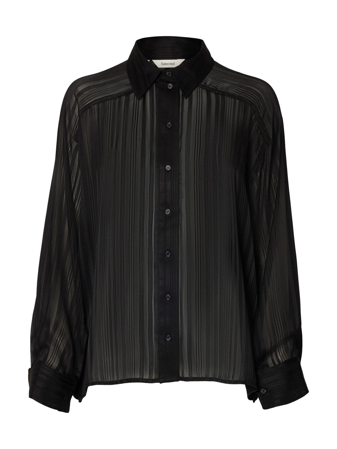 Selected Femme Margrethe Black Shirt