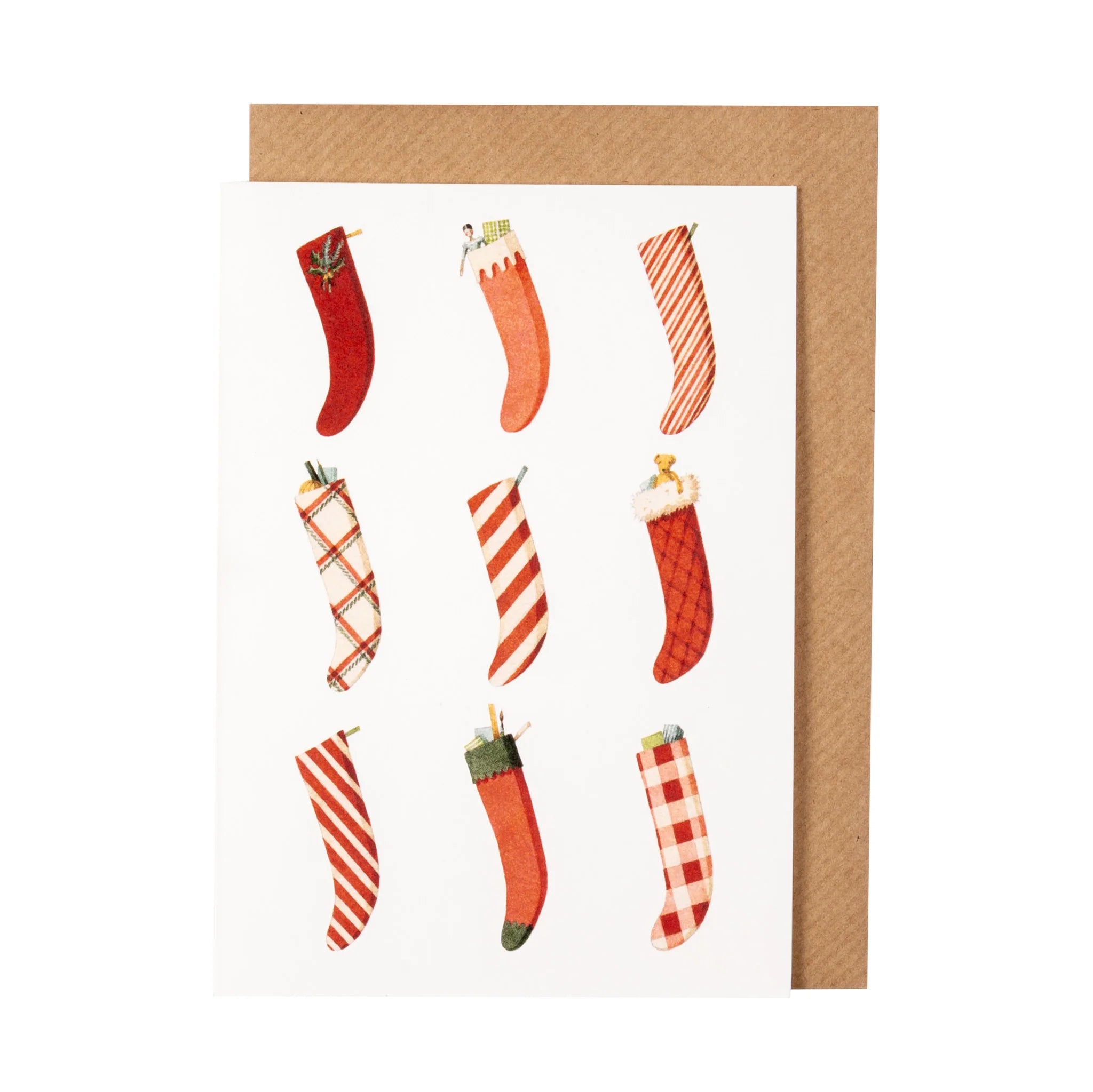 Laura Stoddart Christmas Stockings Christmas Card Pack