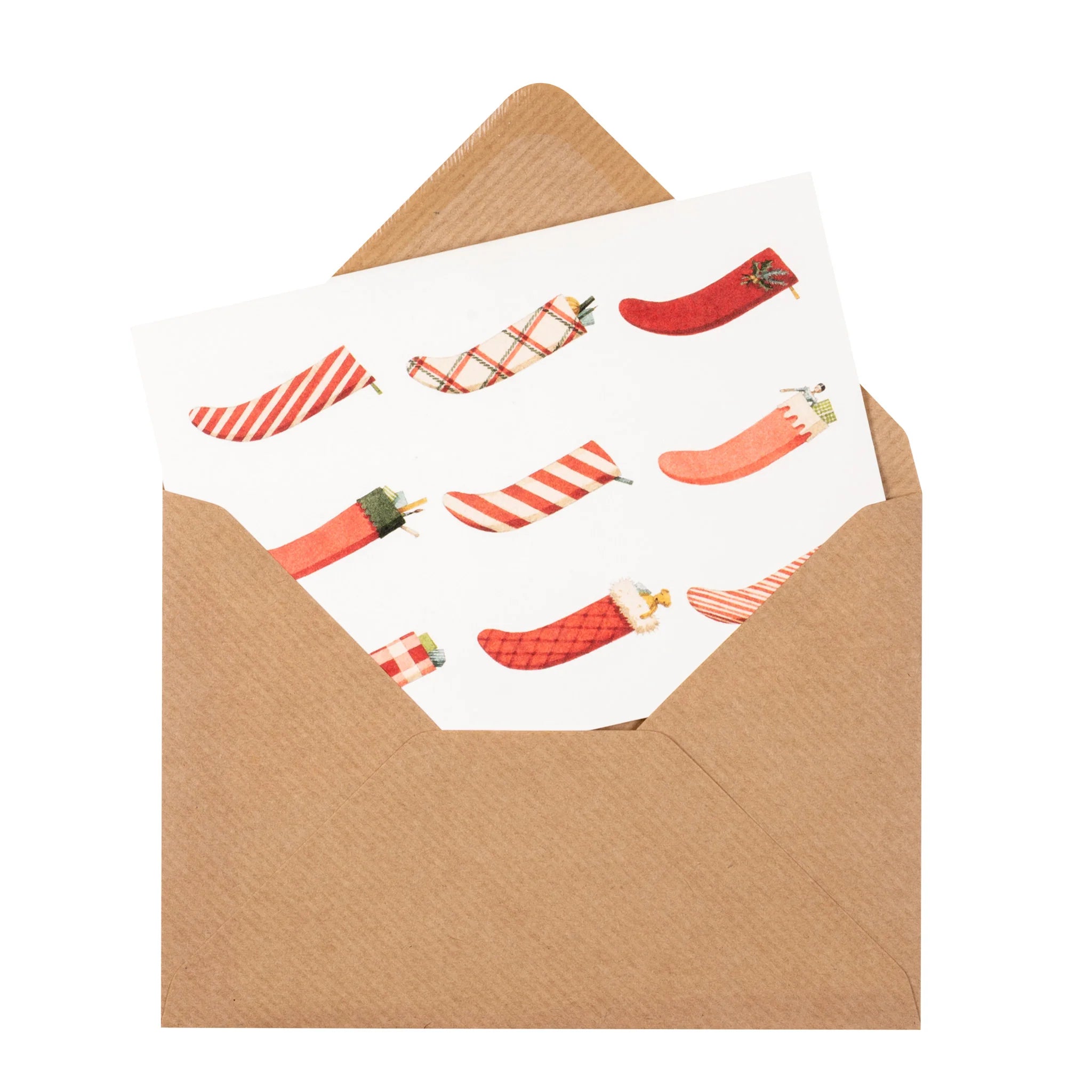 Laura Stoddart Christmas Stockings Christmas Card Pack