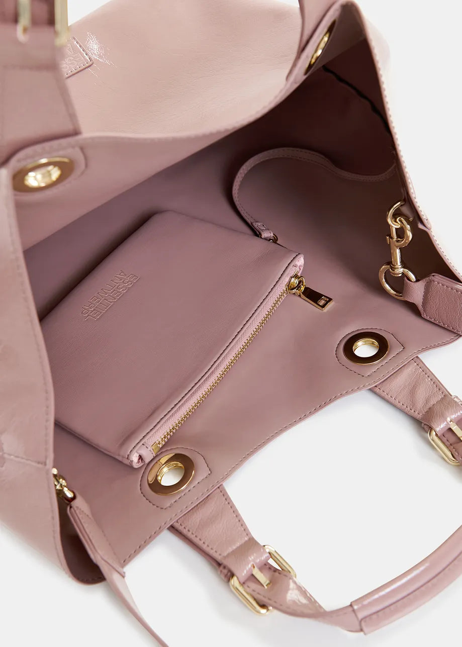 Essentiel Antwerp Ginnie Pink Varnish Shopper