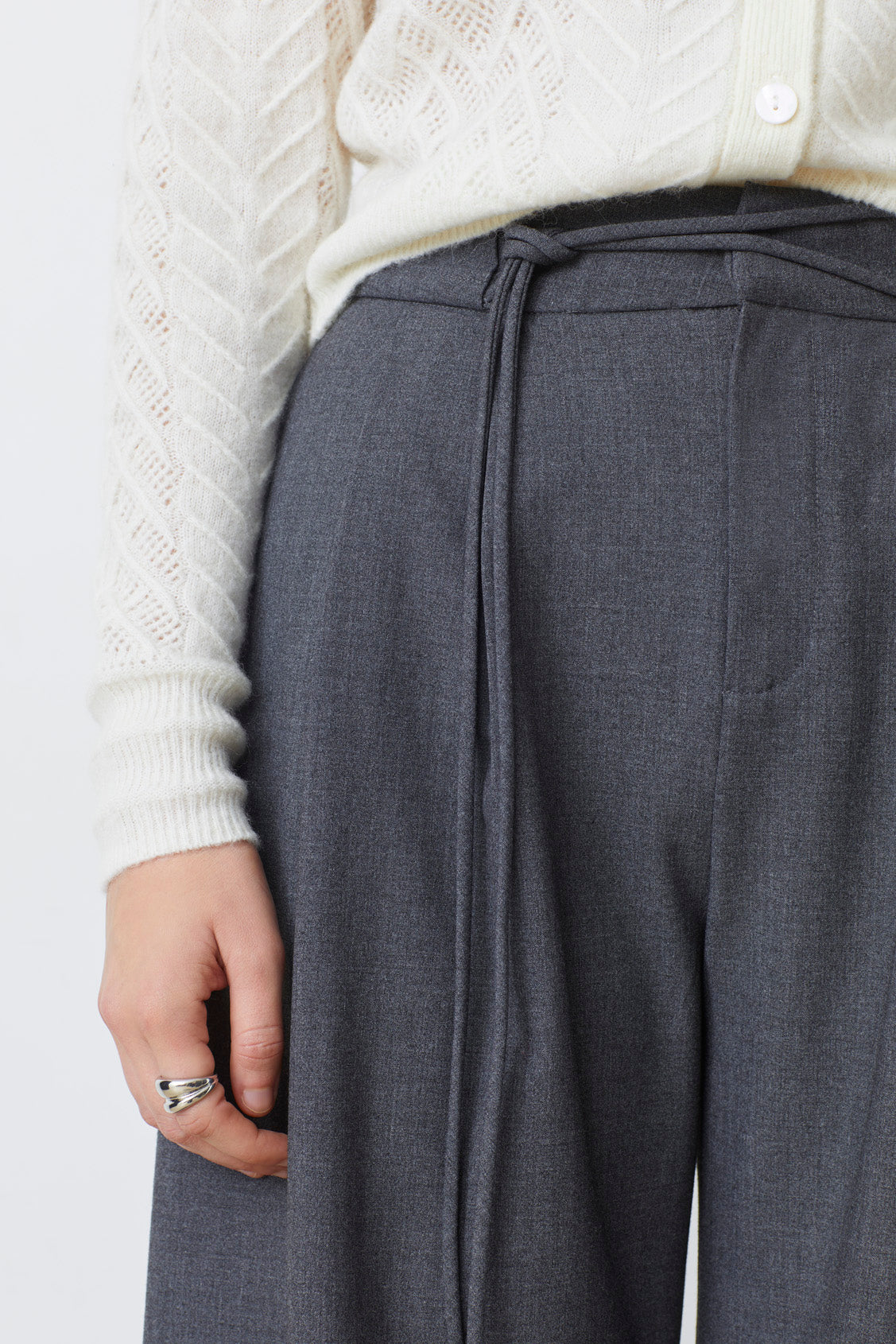 Suncoo Jason Grey Trousers