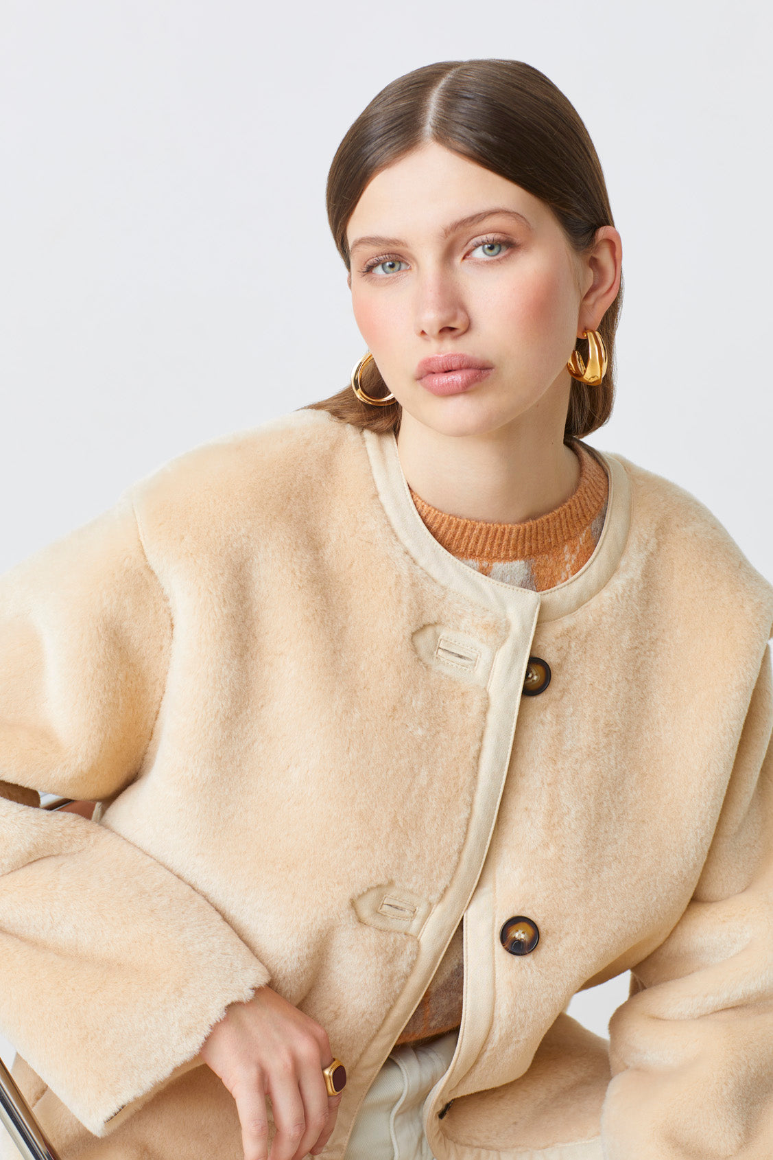 Suncoo Beige Elton Jacket
