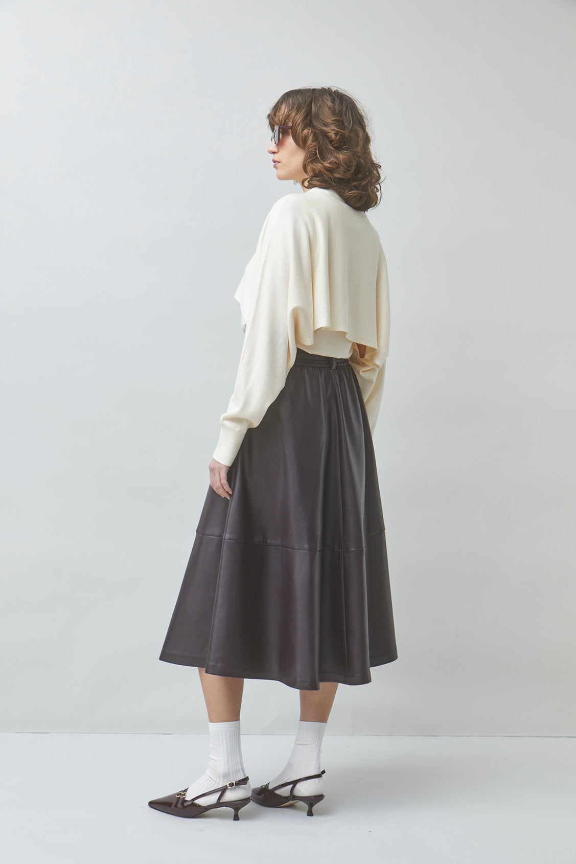 Suncoo Fleur Prune Skirt