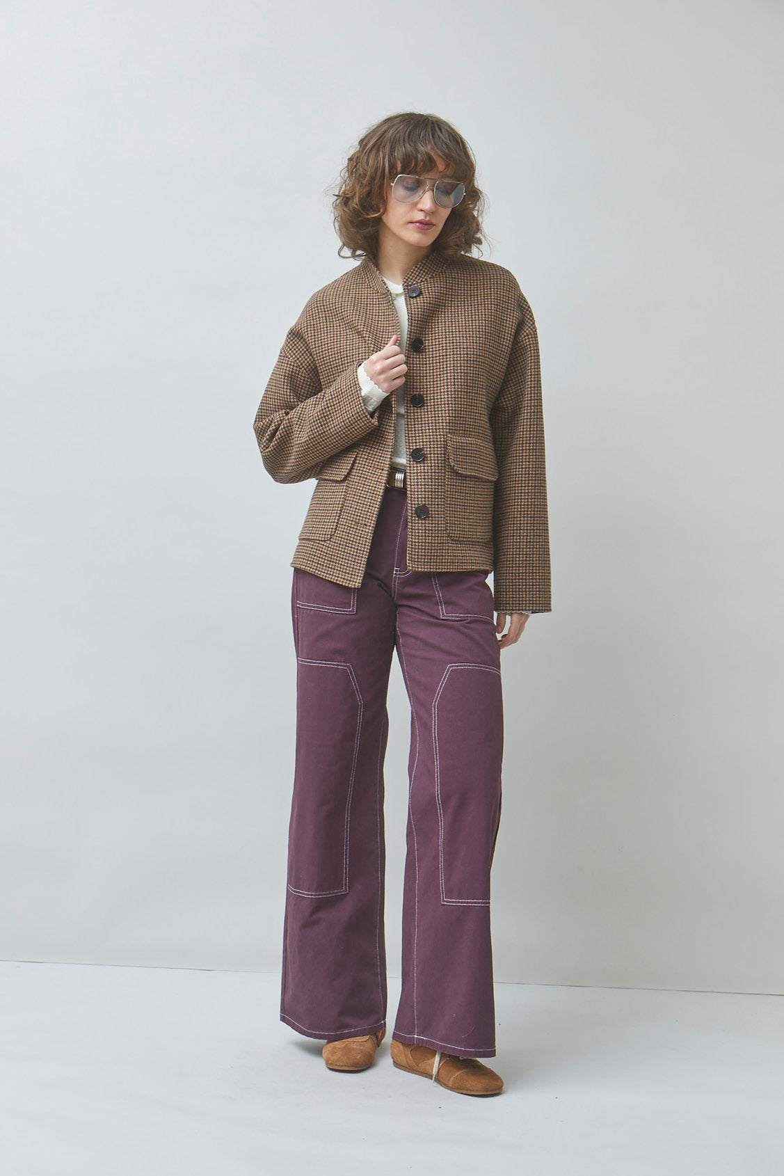 Suncoo Earth Tweed Blazer