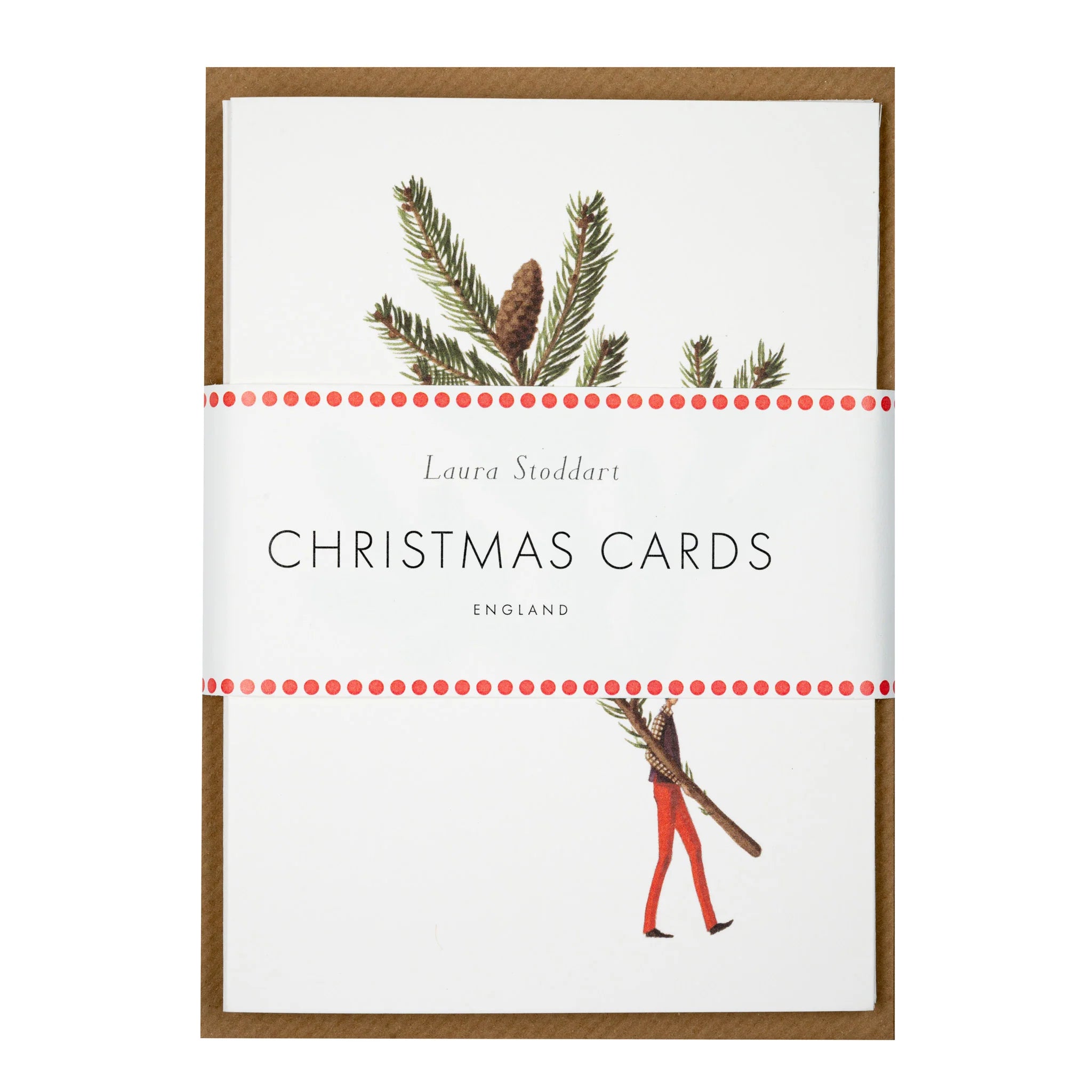Laura Stoddart Spruce & Eucalyptus Christmas Card Pack