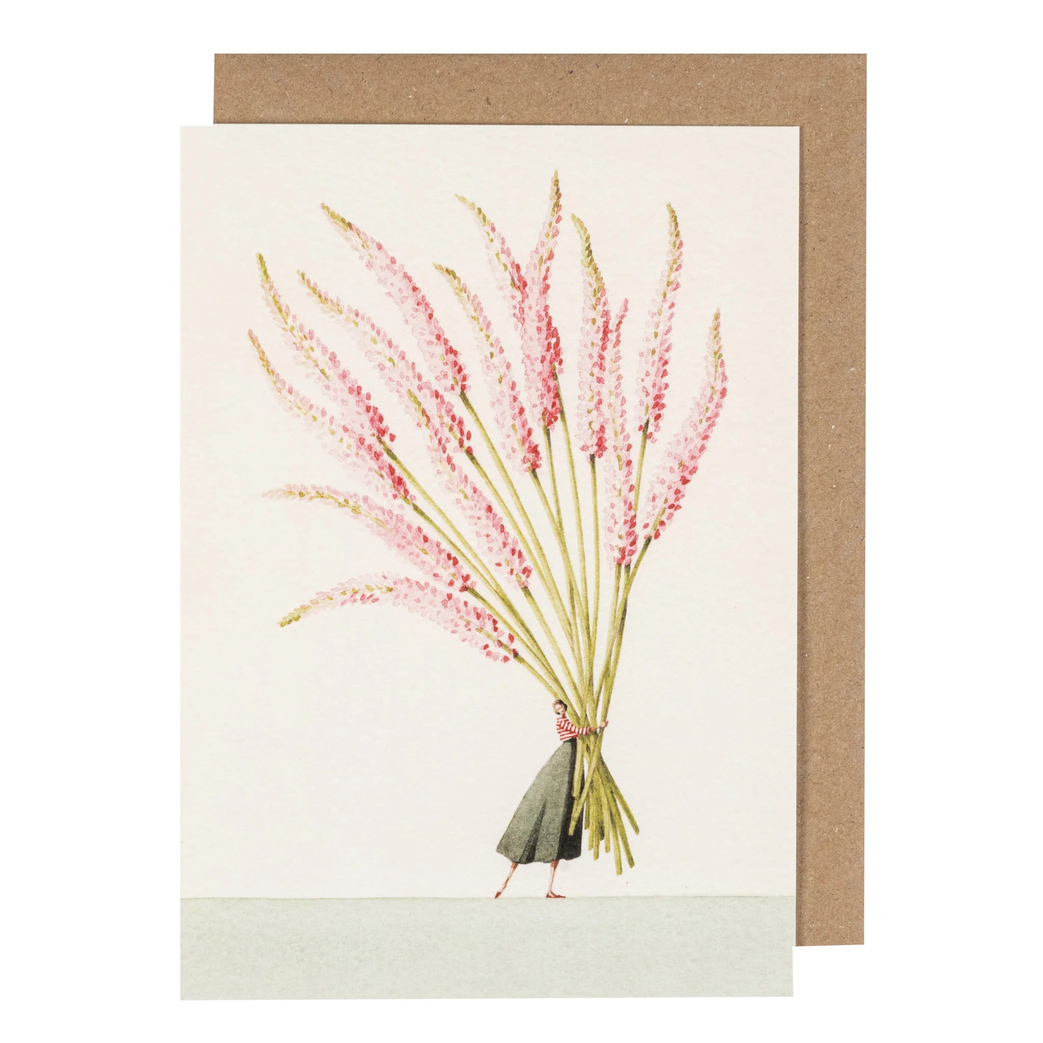 Laura Stoddart Foxtail Greetings Card
