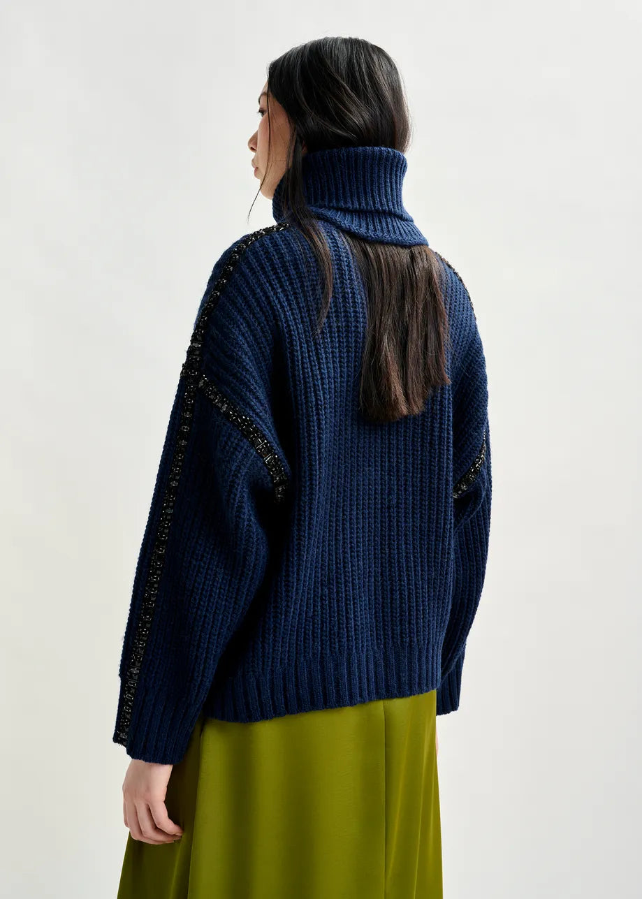 Essentiel Antwerp Navy Indsay Pullover
