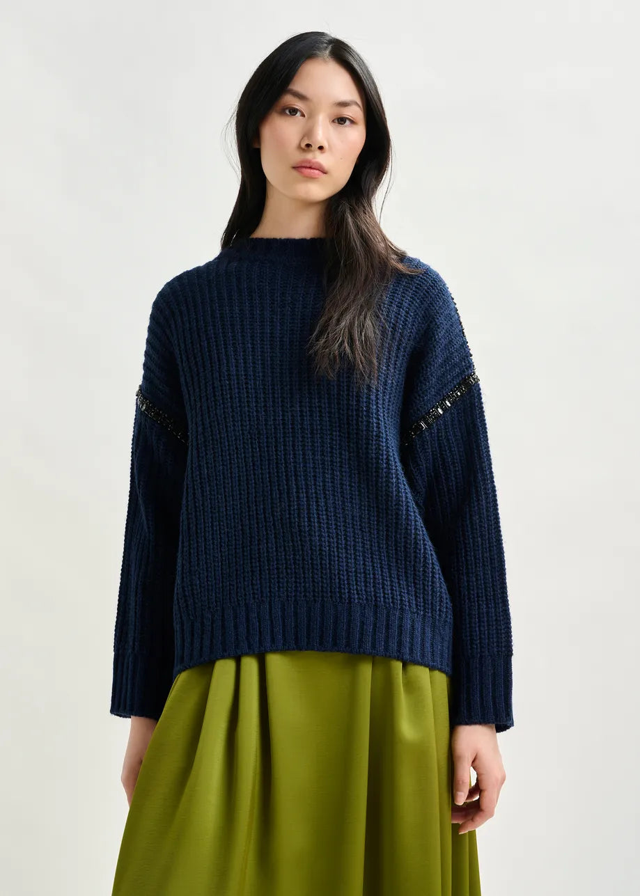 Essentiel Antwerp Navy Indsay Pullover