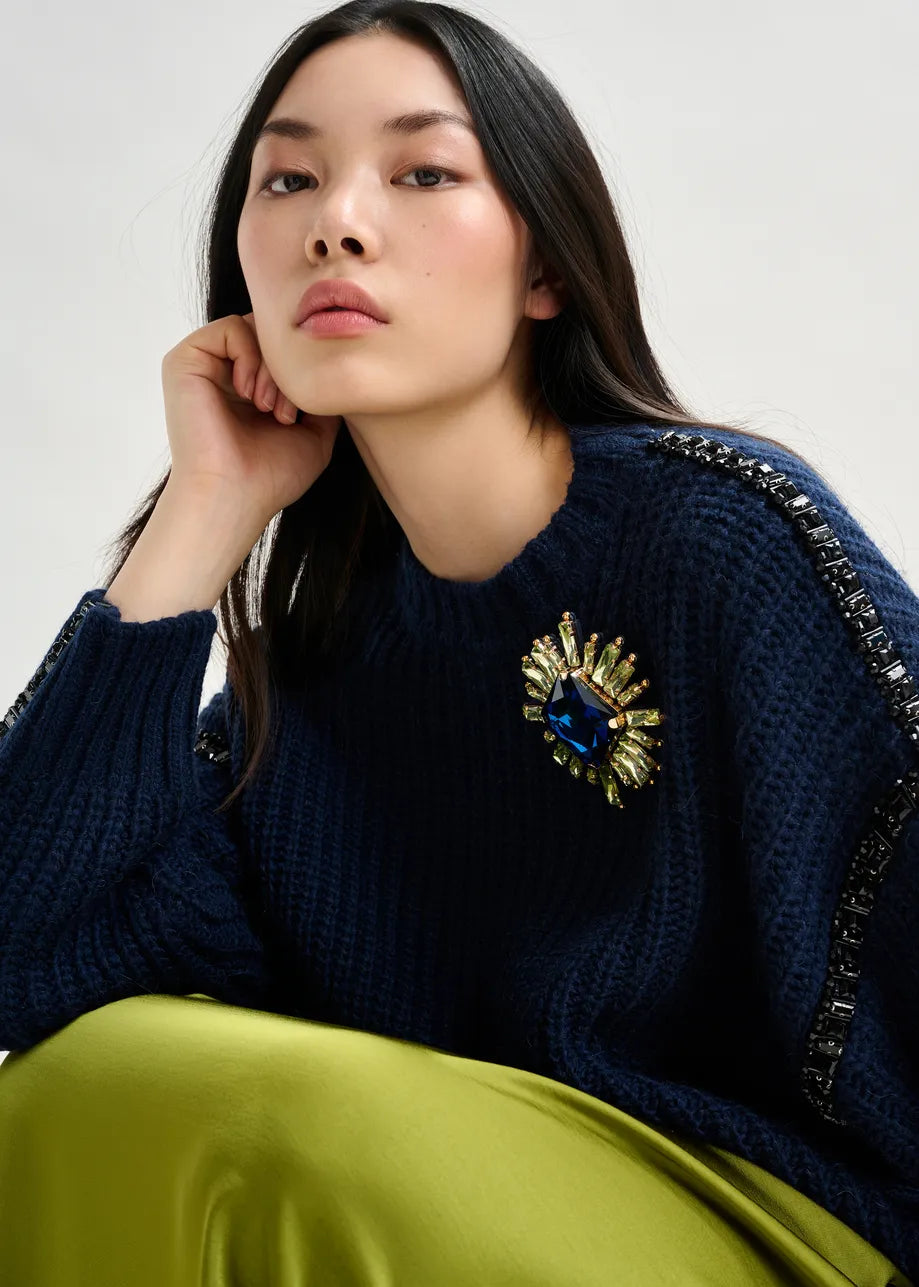 Essentiel Antwerp Navy Indsay Pullover