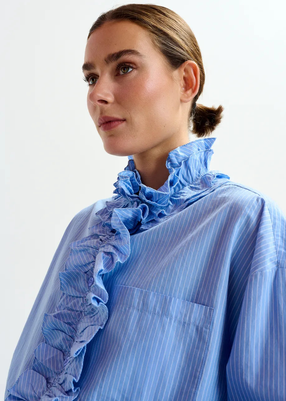 Essentiel Antwerp IPojuca Blue Shirt