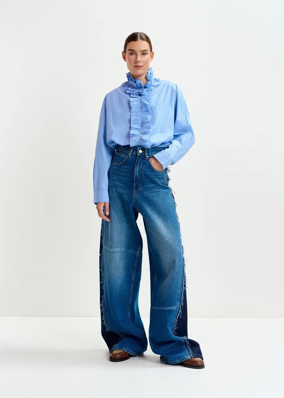 Essentiel Antwerp IPojuca Blue Shirt