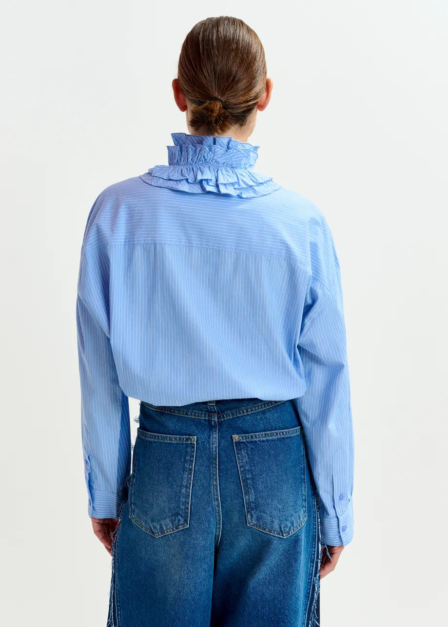 Essentiel Antwerp IPojuca Blue Shirt