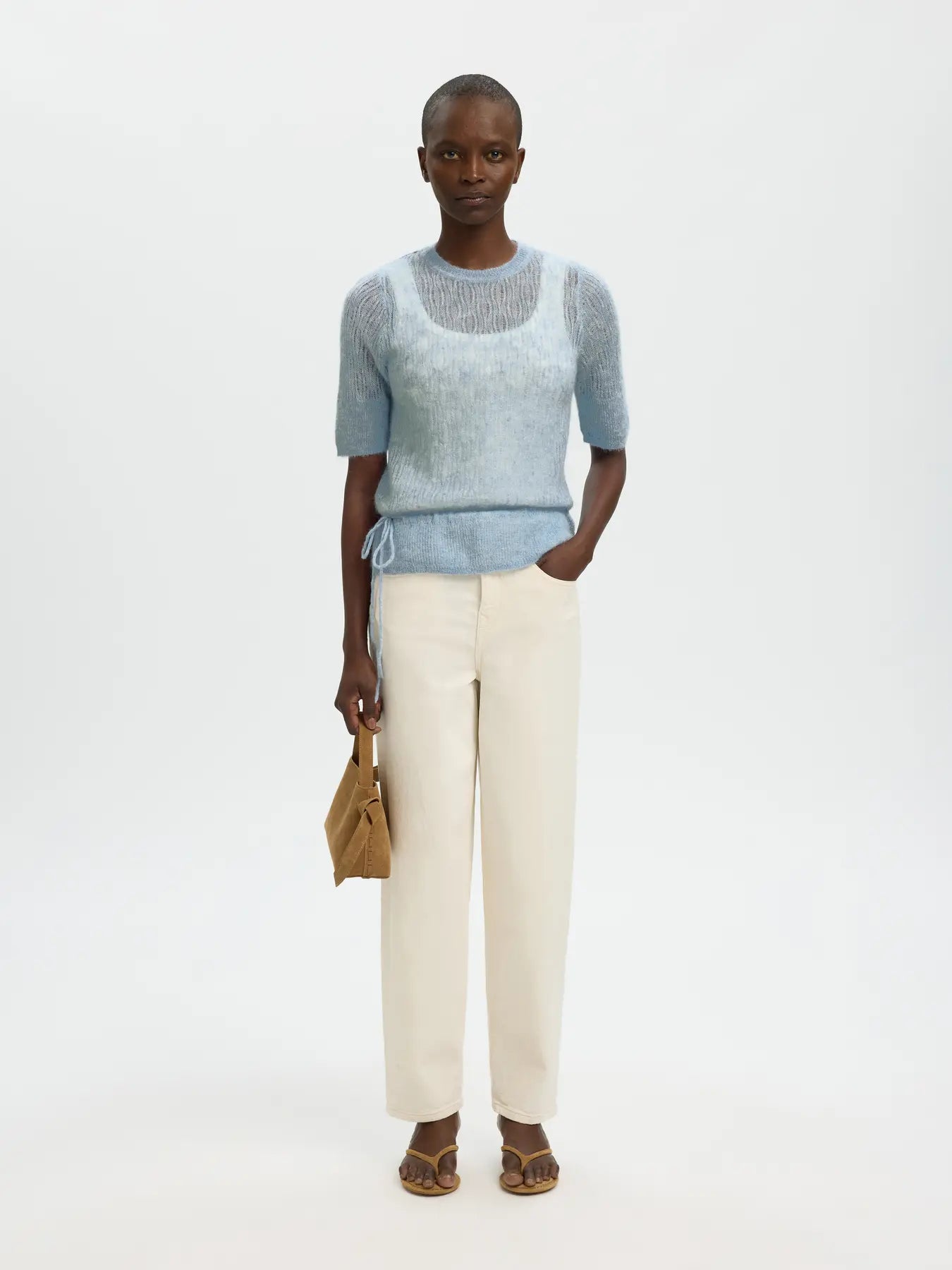 Selected Mayer Short Sleeve Knit