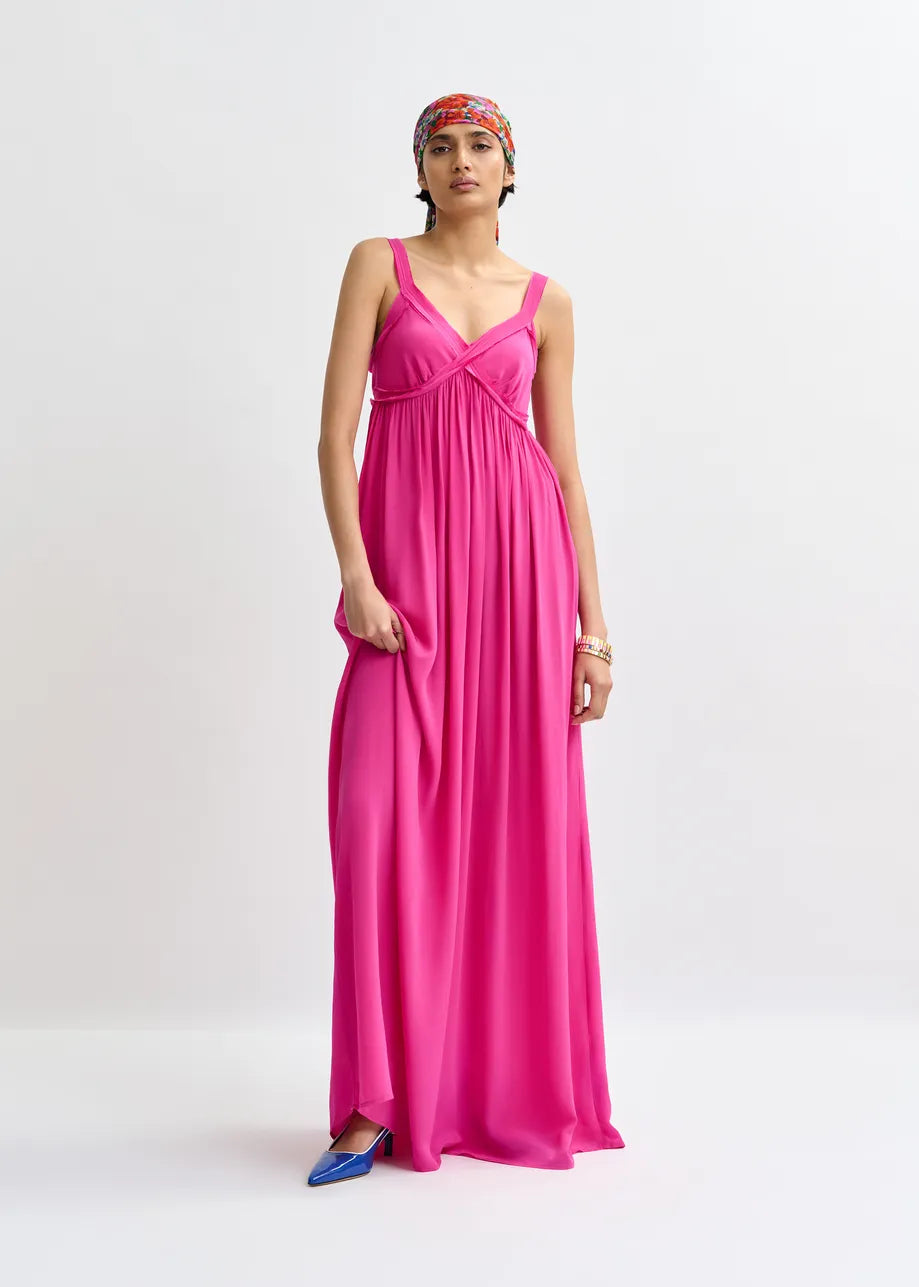 Essentiel Antwerp Jacobean Maxi Babydoll Dress