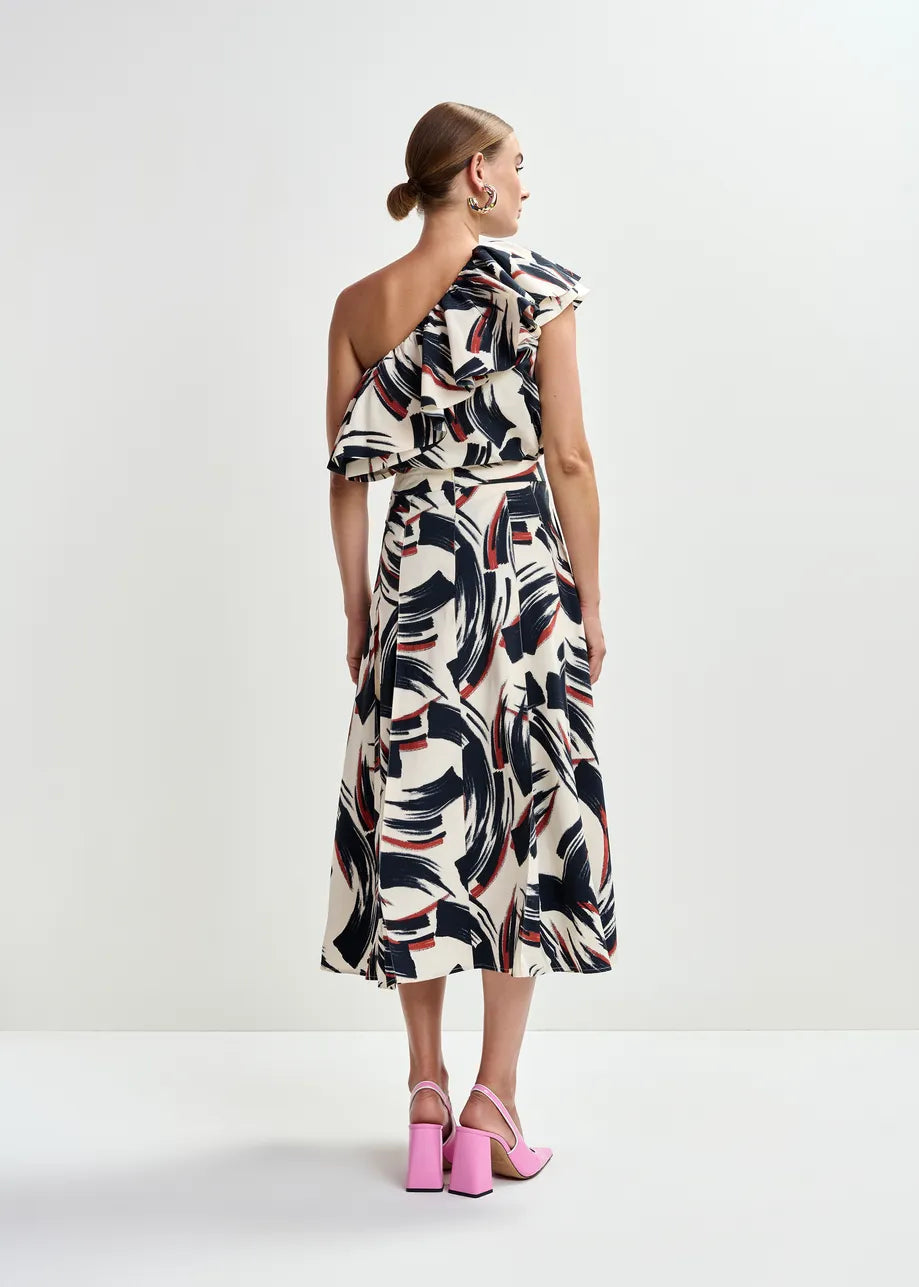 Essentiel Antwerp Jaelyn Pleat Midi-Skirt
