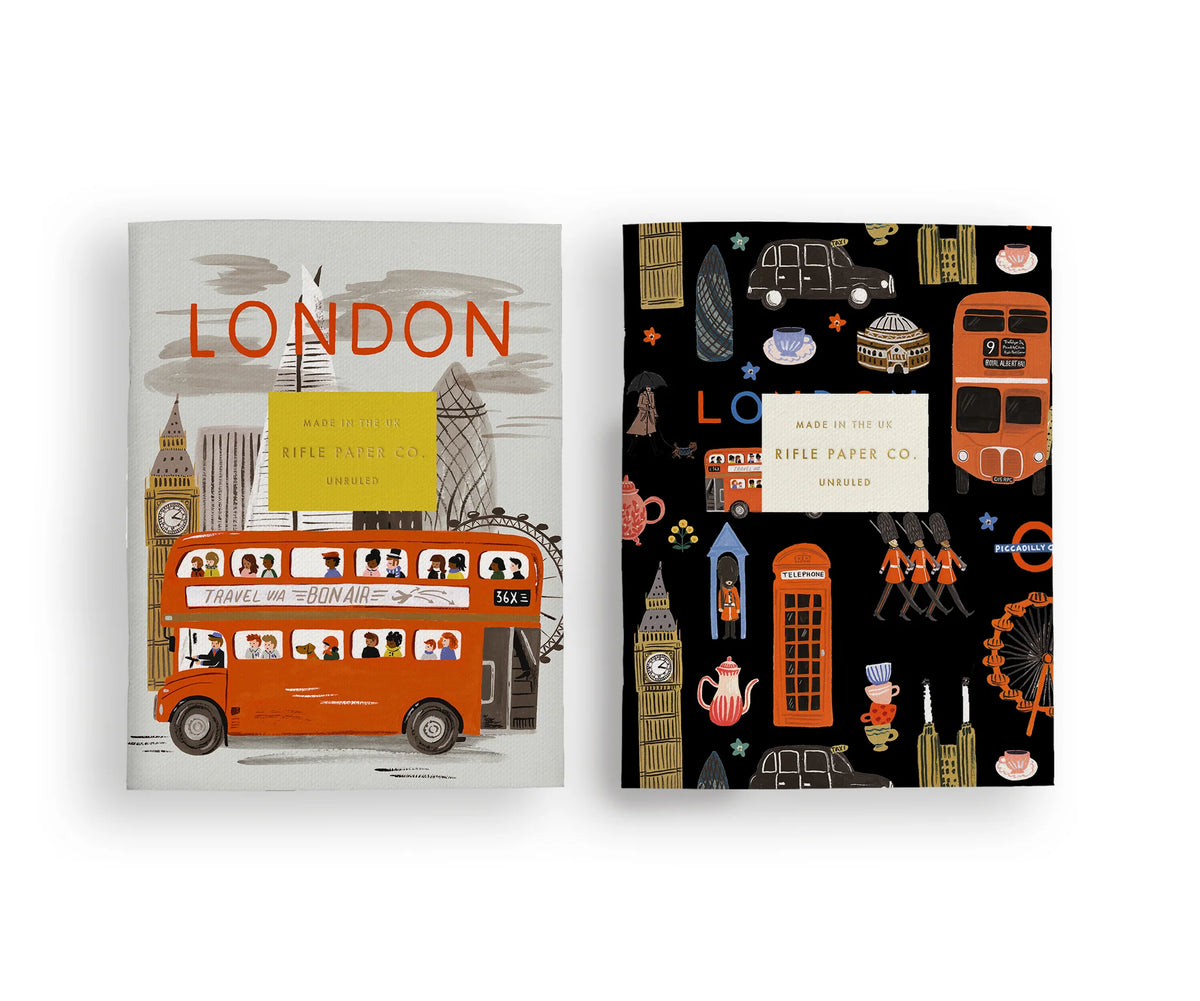 Rifle Paper Co London Pocket Notebooks