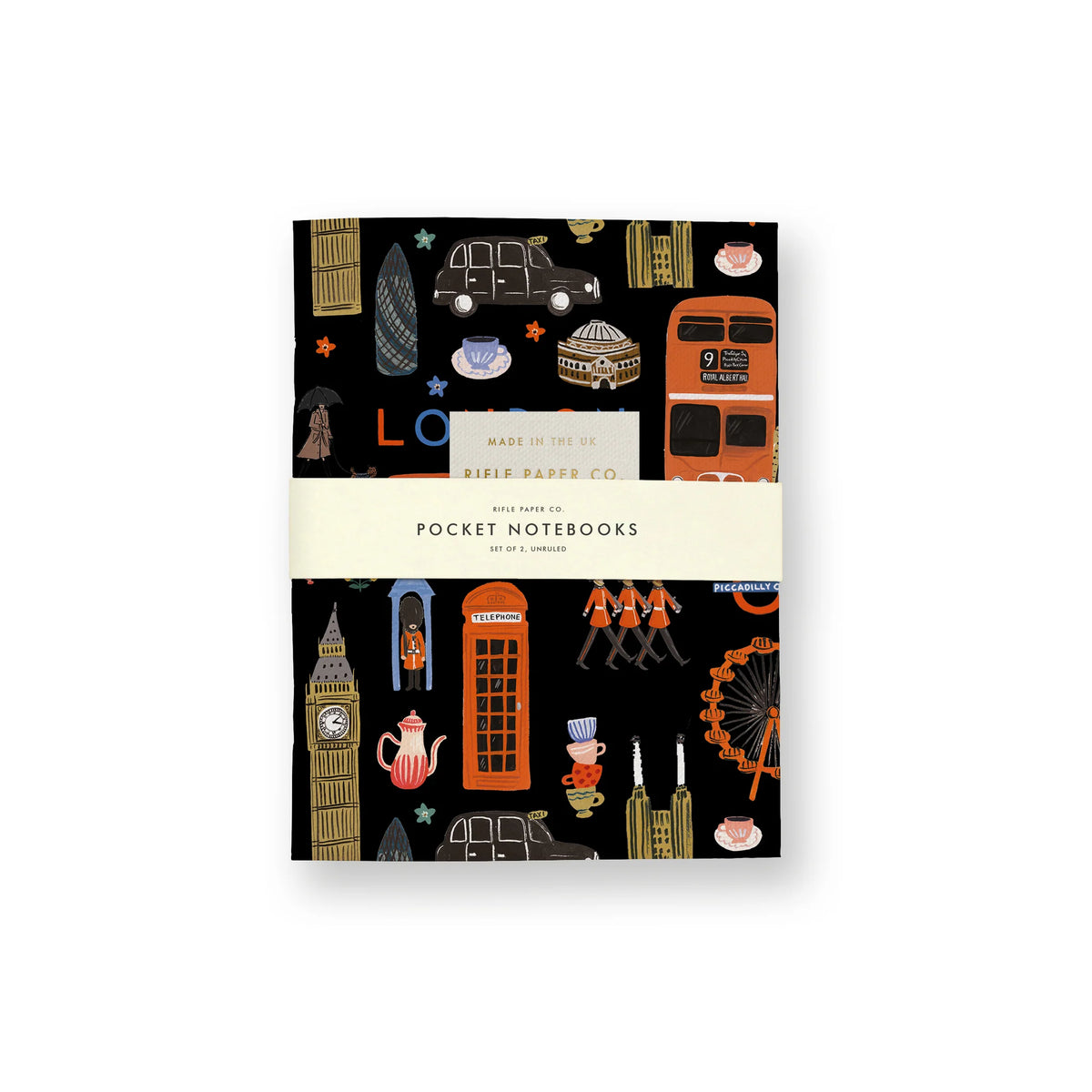 Rifle Paper Co London Pocket Notebooks