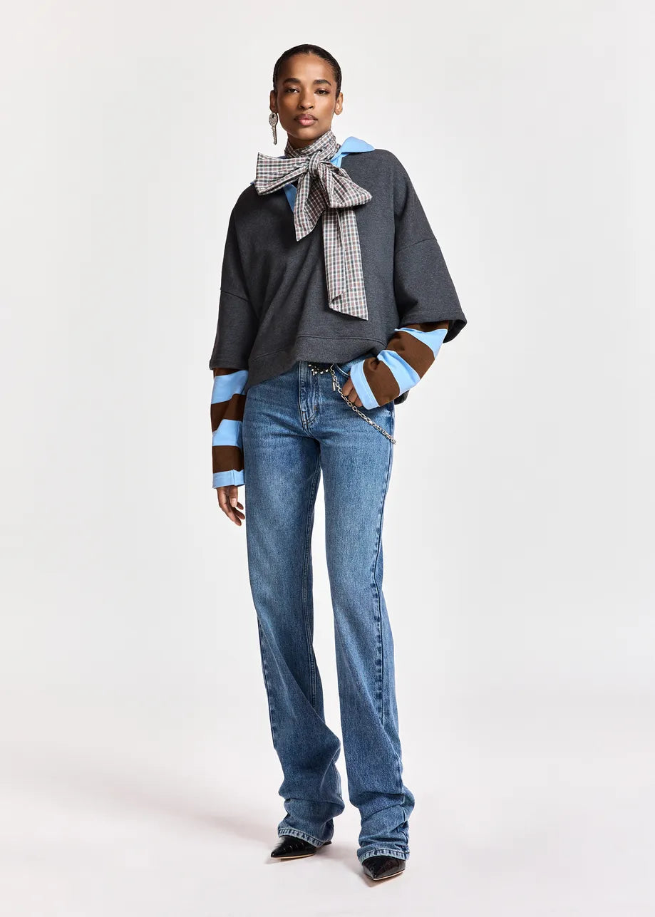 Essentiel Antwerp Kantelou Polo Sweatshirt