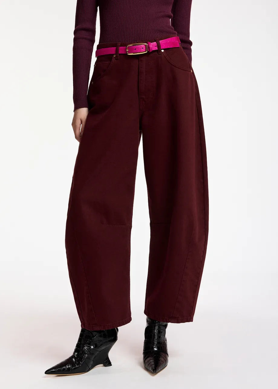 Essentiel Antwerp Kokos Burgundy Jeans