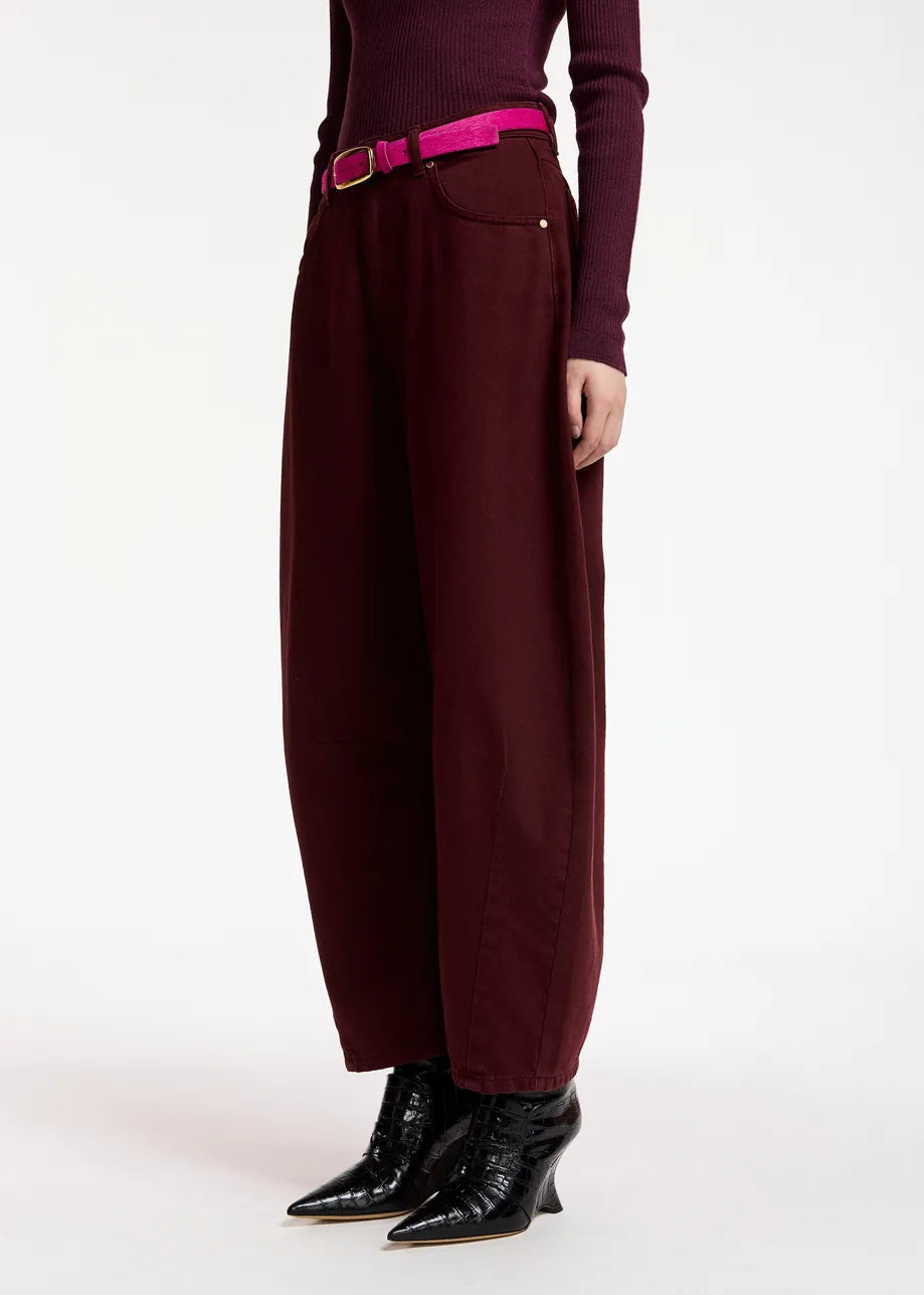 Essentiel Antwerp Kokos Burgundy Jeans