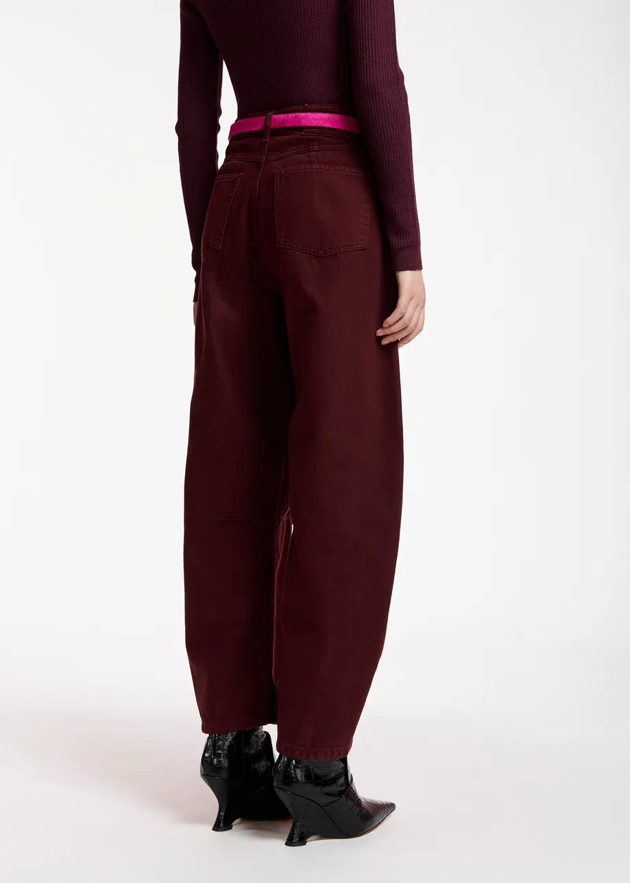Essentiel Antwerp Kokos Burgundy Jeans