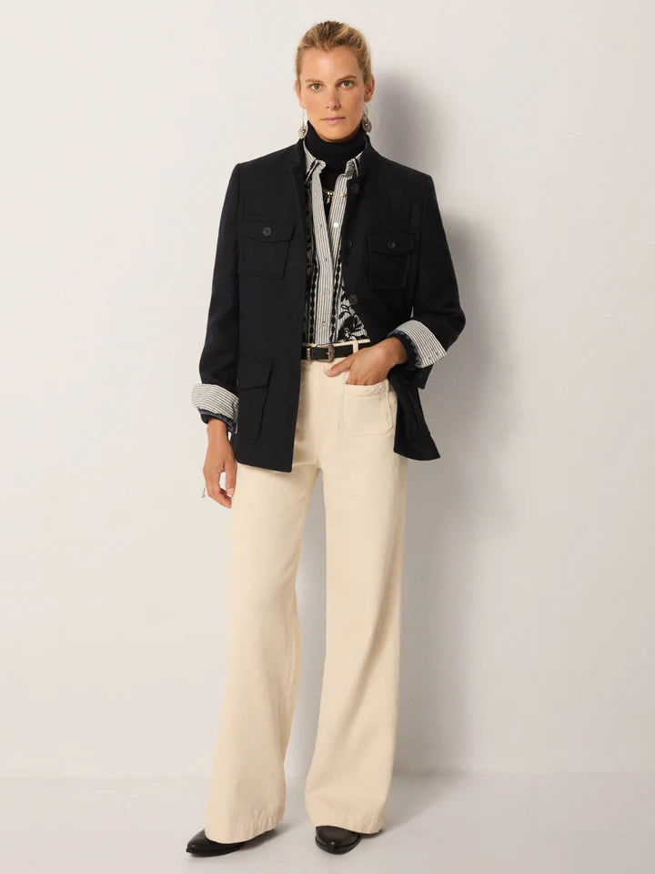 Maison Hotel Lucien Navy Jacket