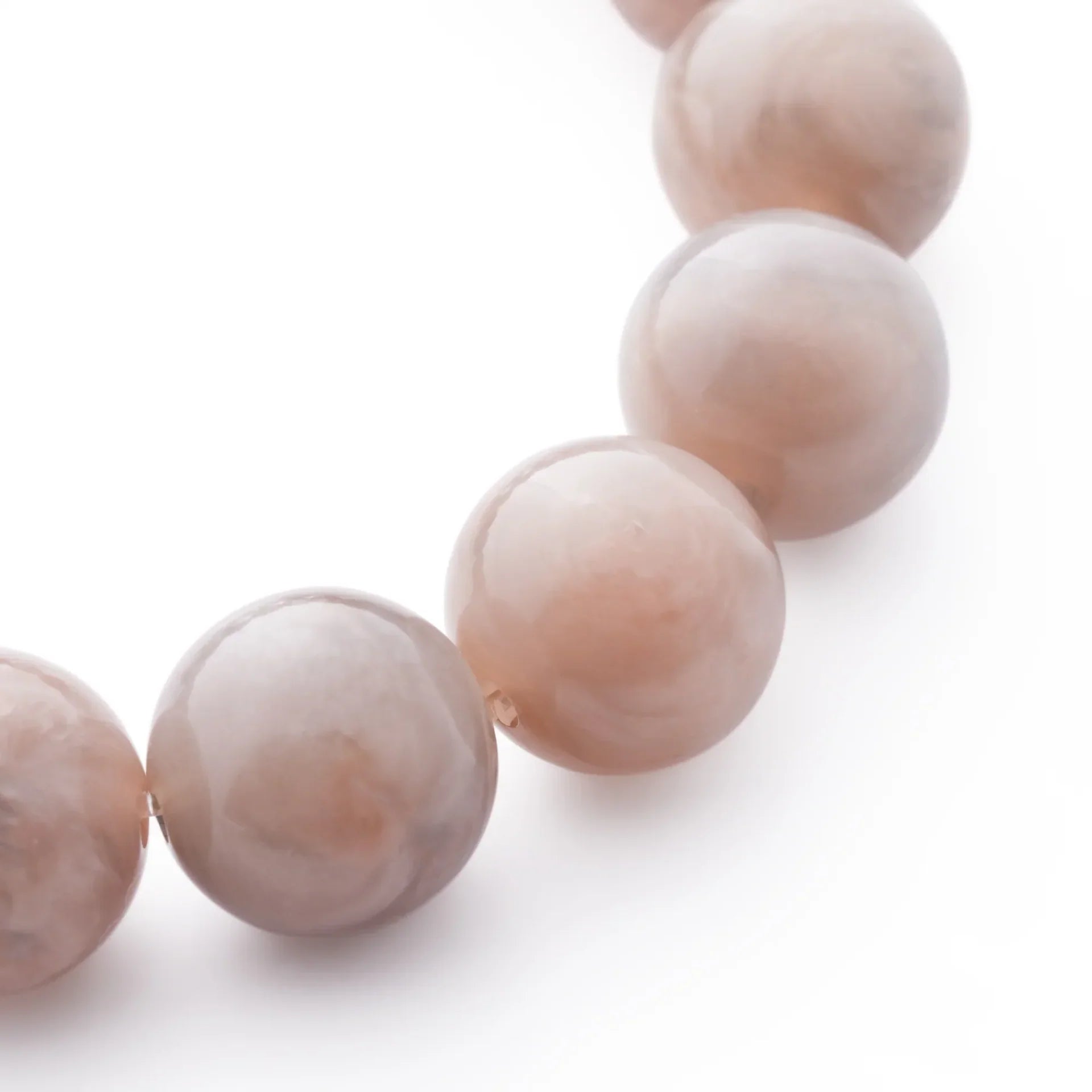 Vanessa Baroni Mini Beads Flex Bracelet Biancone Marble