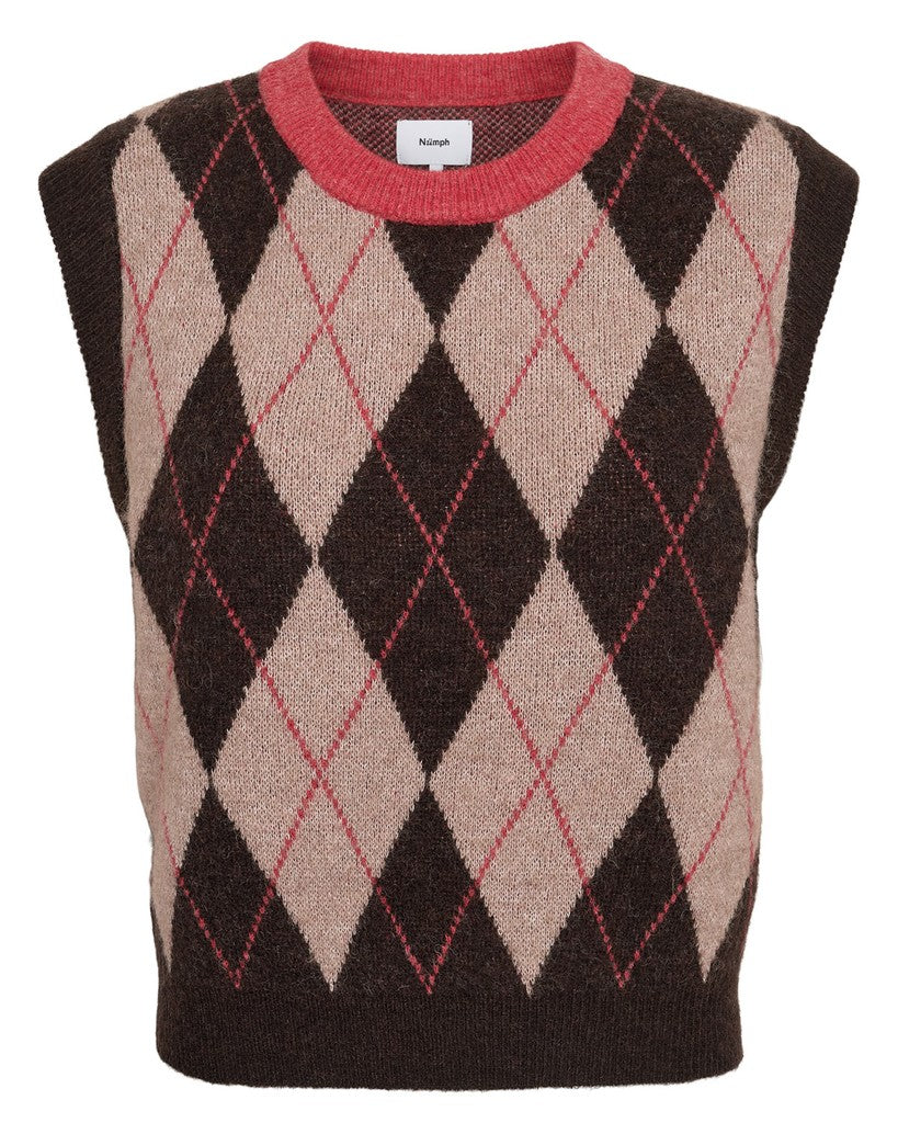 Numph Nutikla Argyle Vest