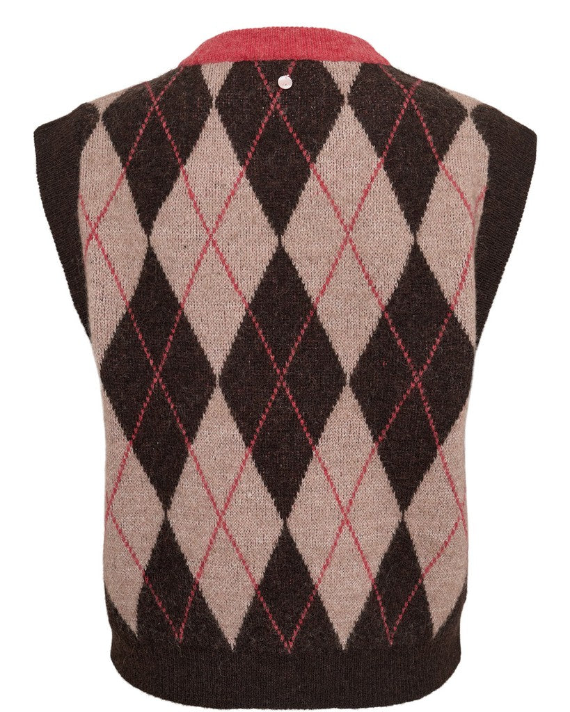 Numph Nutikla Argyle Vest