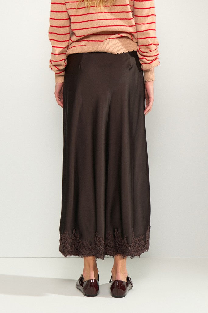 Numph Nunadine Satin Skirt