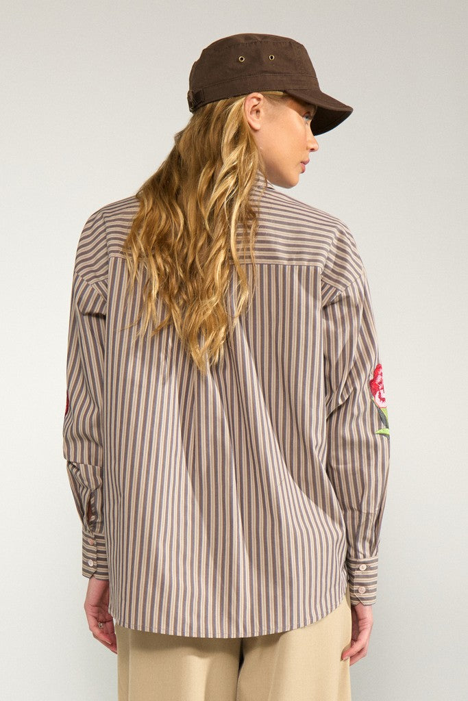 Numph Nukacey Embroidery Shirt