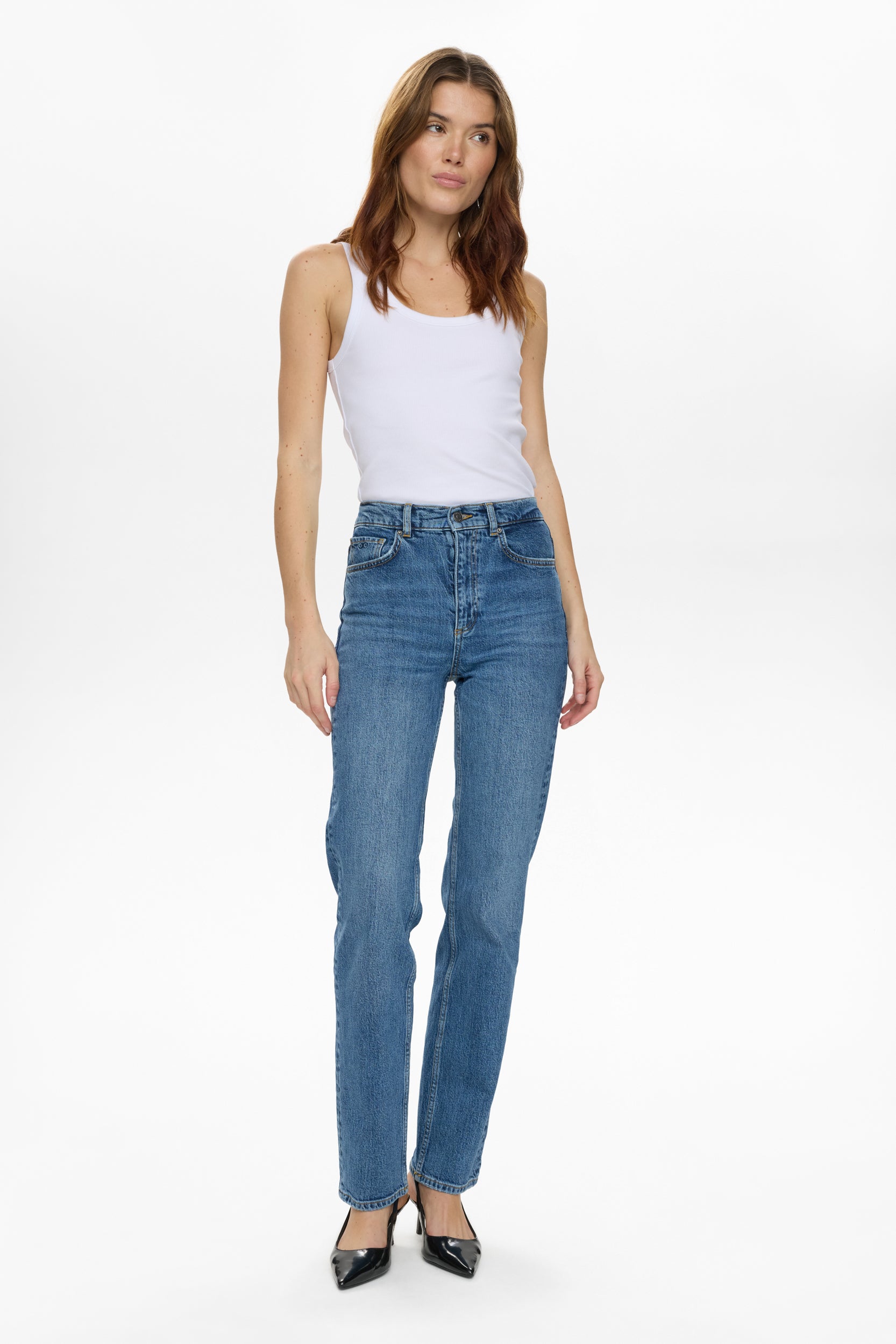 Numph Nuoslo Denim Slim Leg Jeans