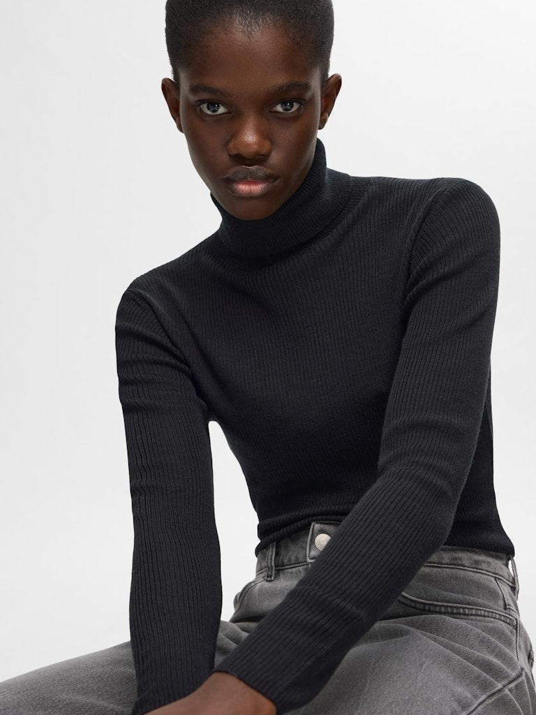 Selected Femme Roll Neck Top
