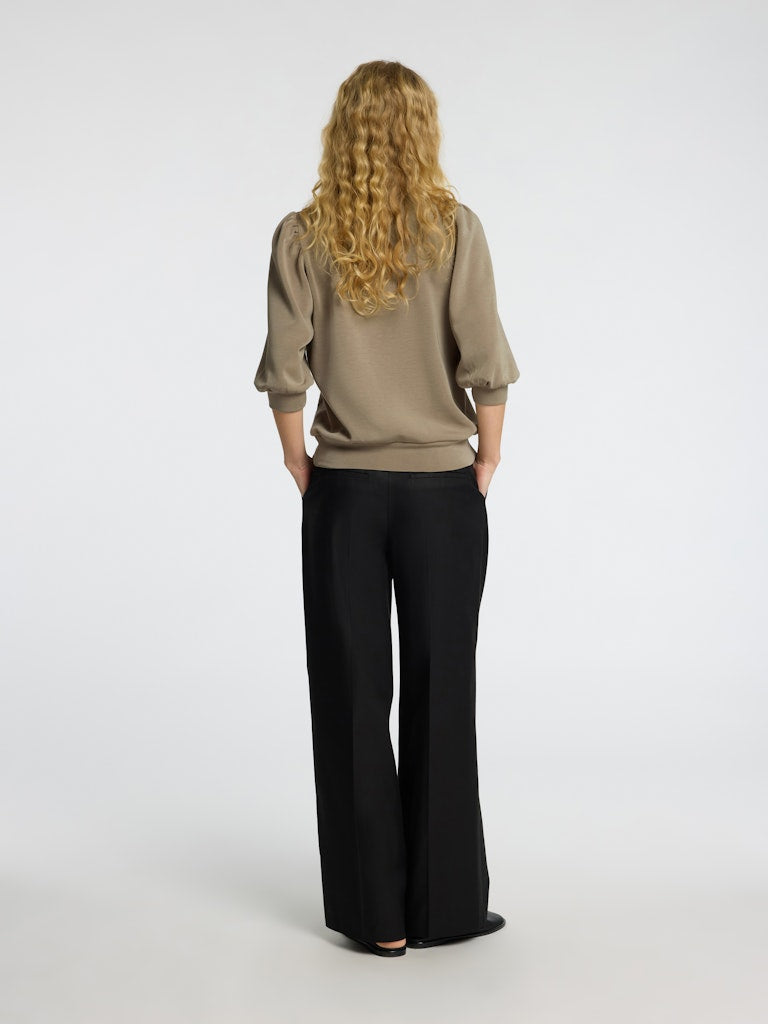 Selected Femme Tenny Vetiver 3/4 Sweat Top