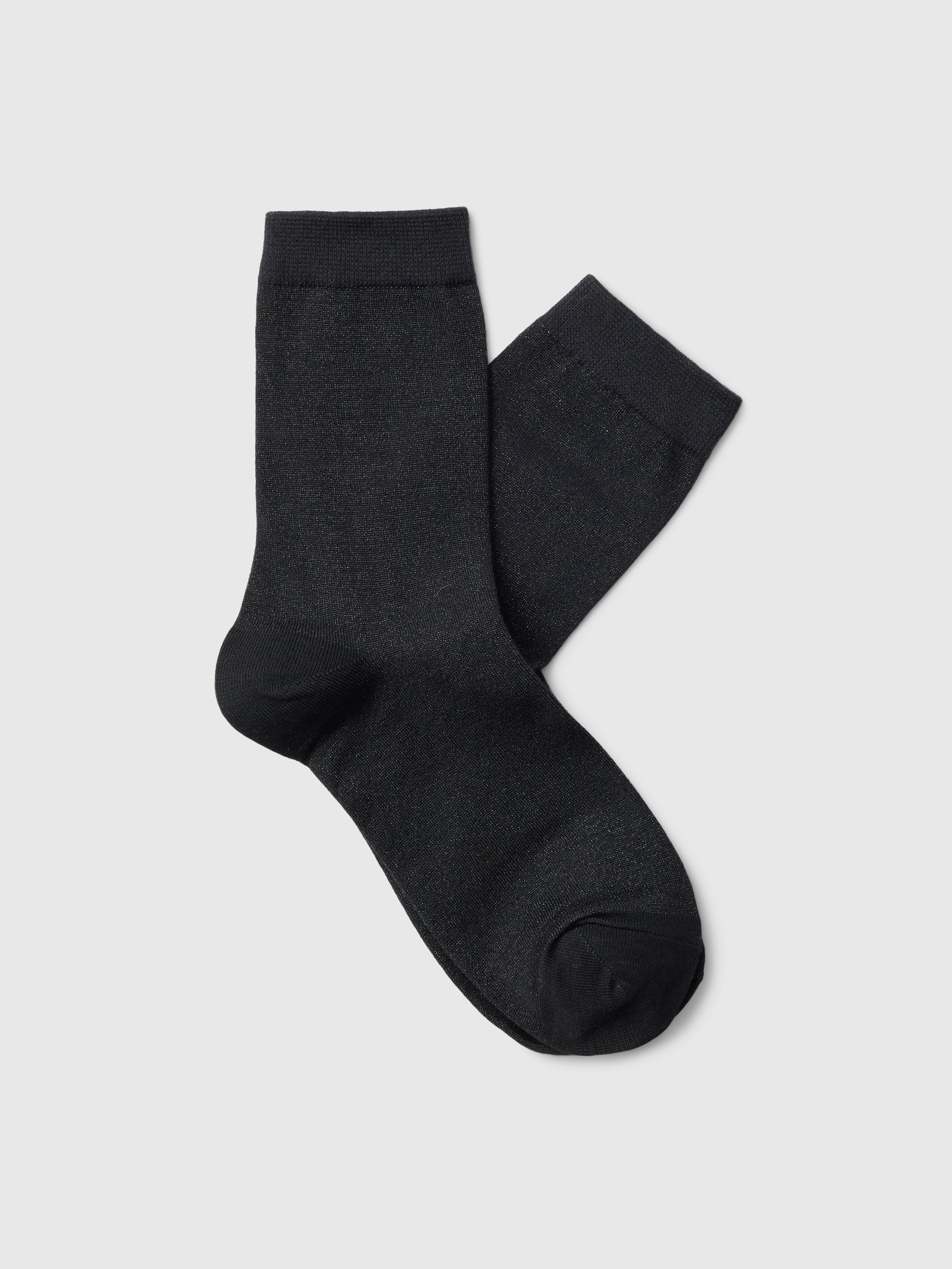 Selected Kim Black Sparky Sock