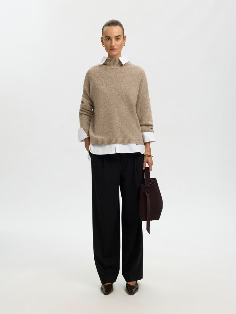 Selected Cille Cashmere Blend Sweater