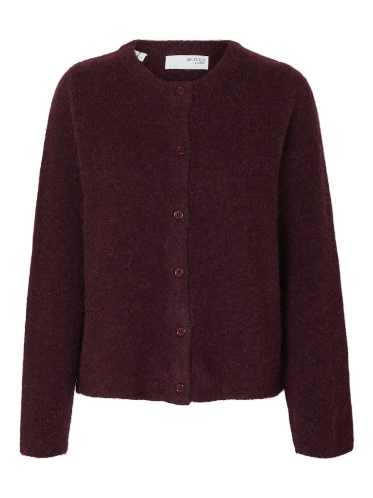 Selected Lulu Port Melange Cardigan Knit