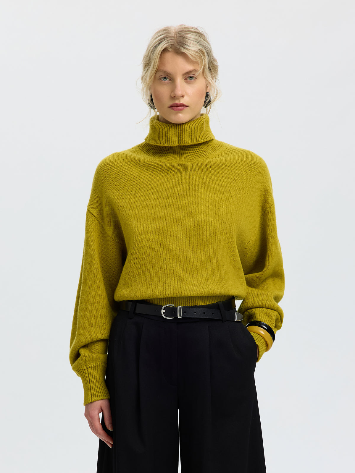 Selected Welle Avocado HN Sweater