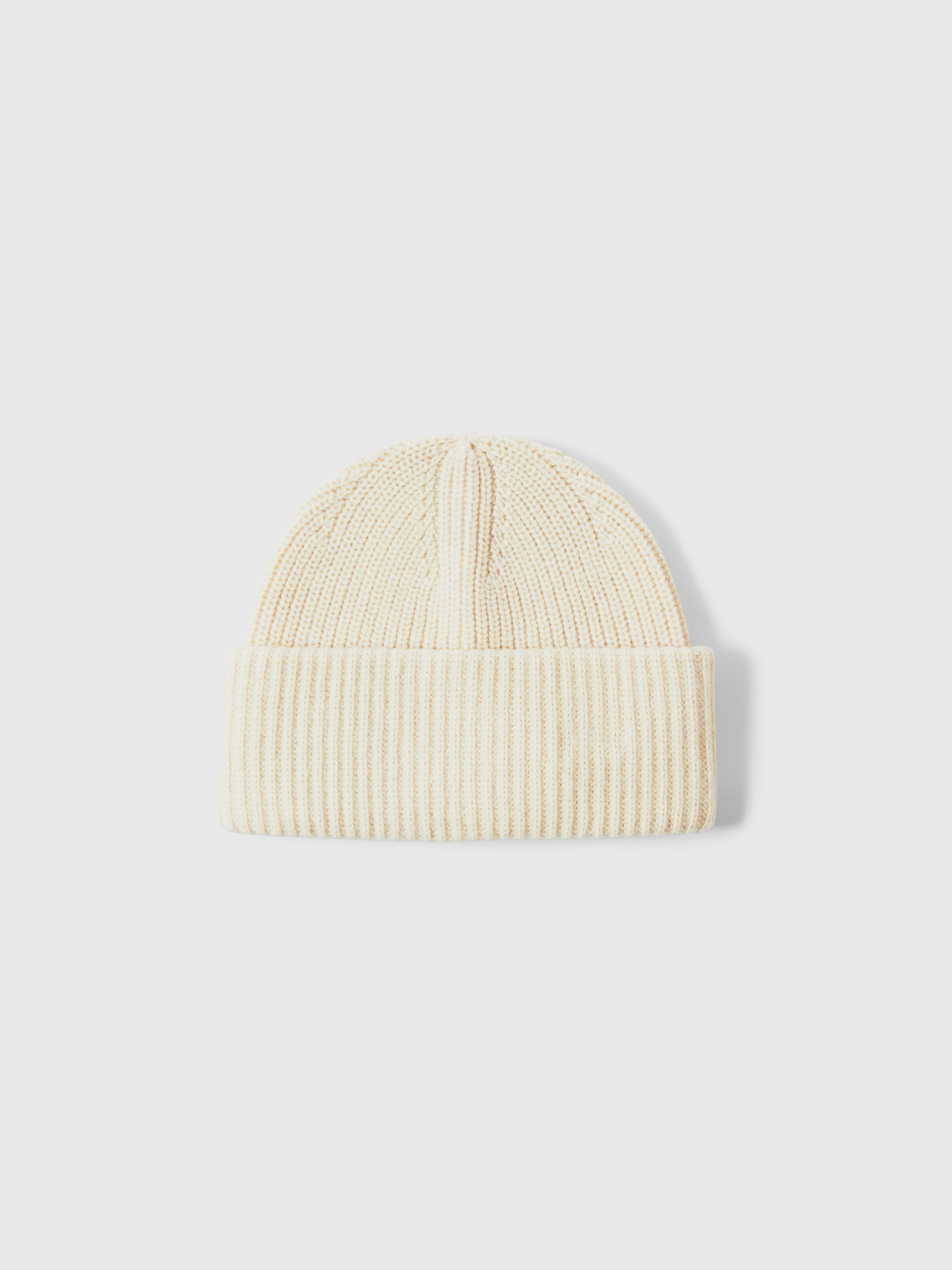Selected Femme Birch Mary Knit Wool Beanie